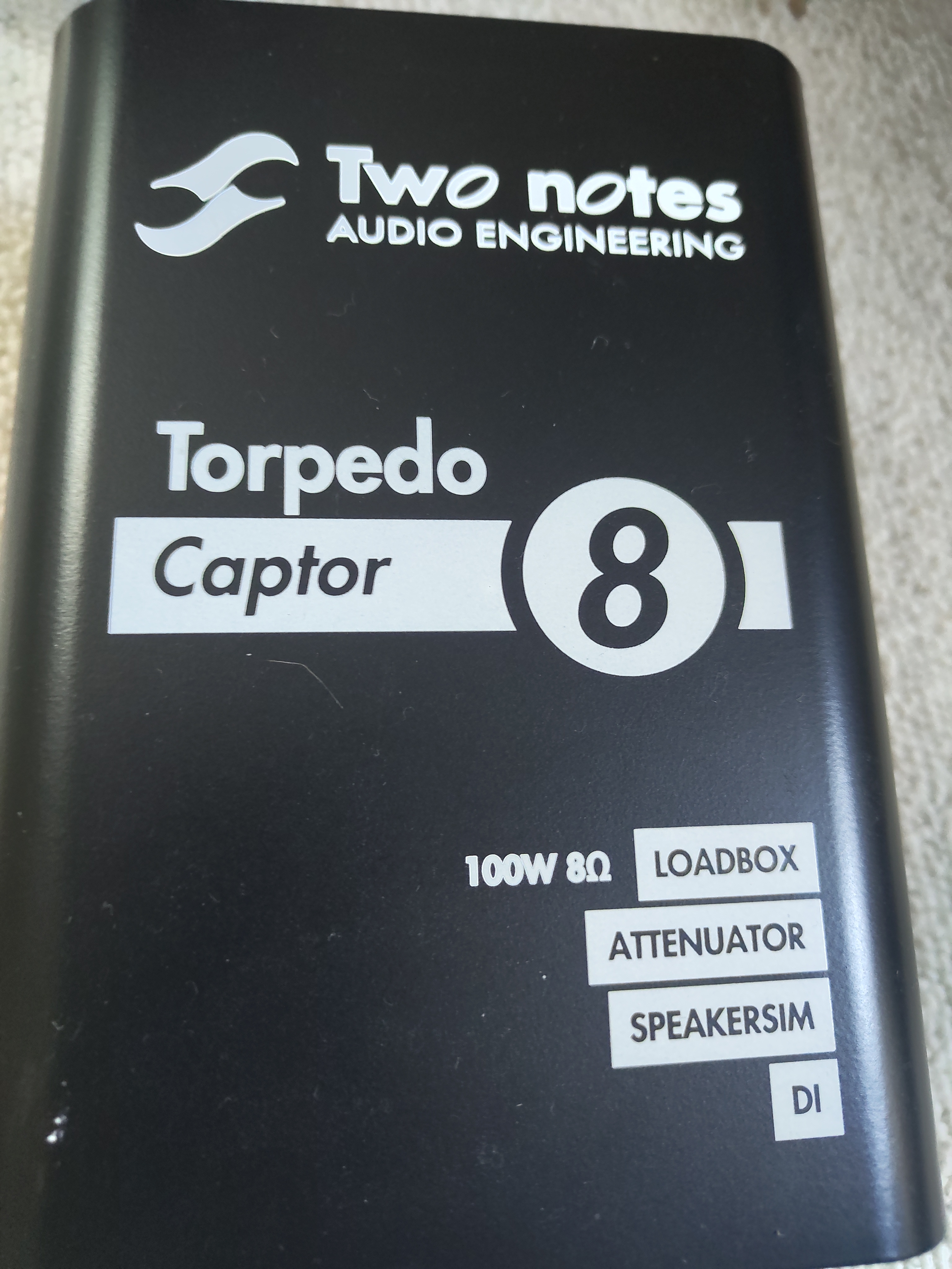 Vends Torpedo captor 8 excellent état
