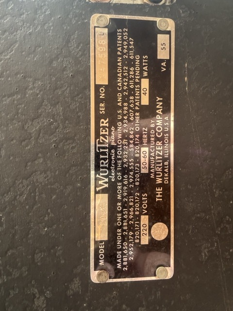 Wurlitzer 200A (24270)