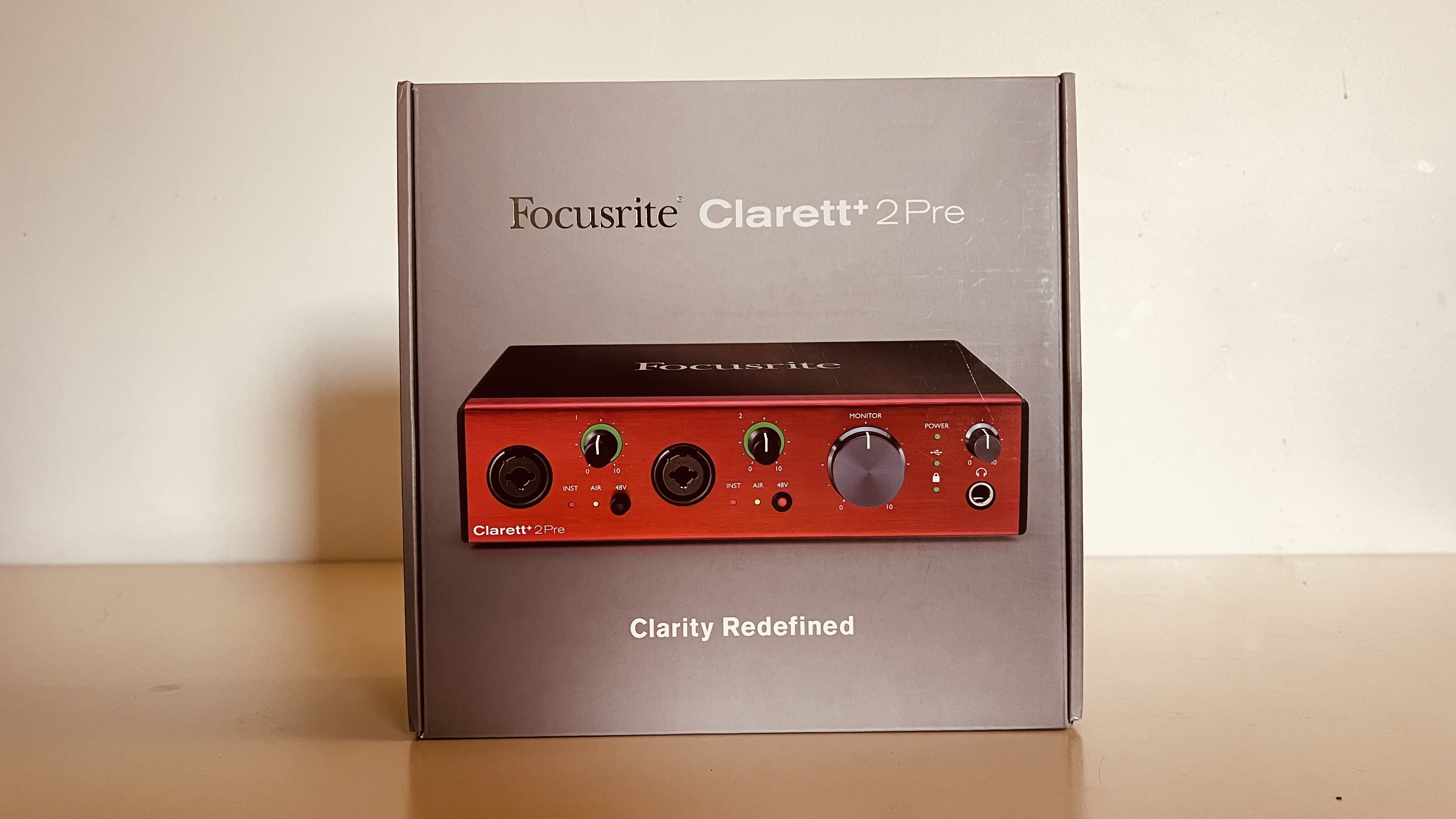 Focusrite Clarett+ 2Pre (état neuf)