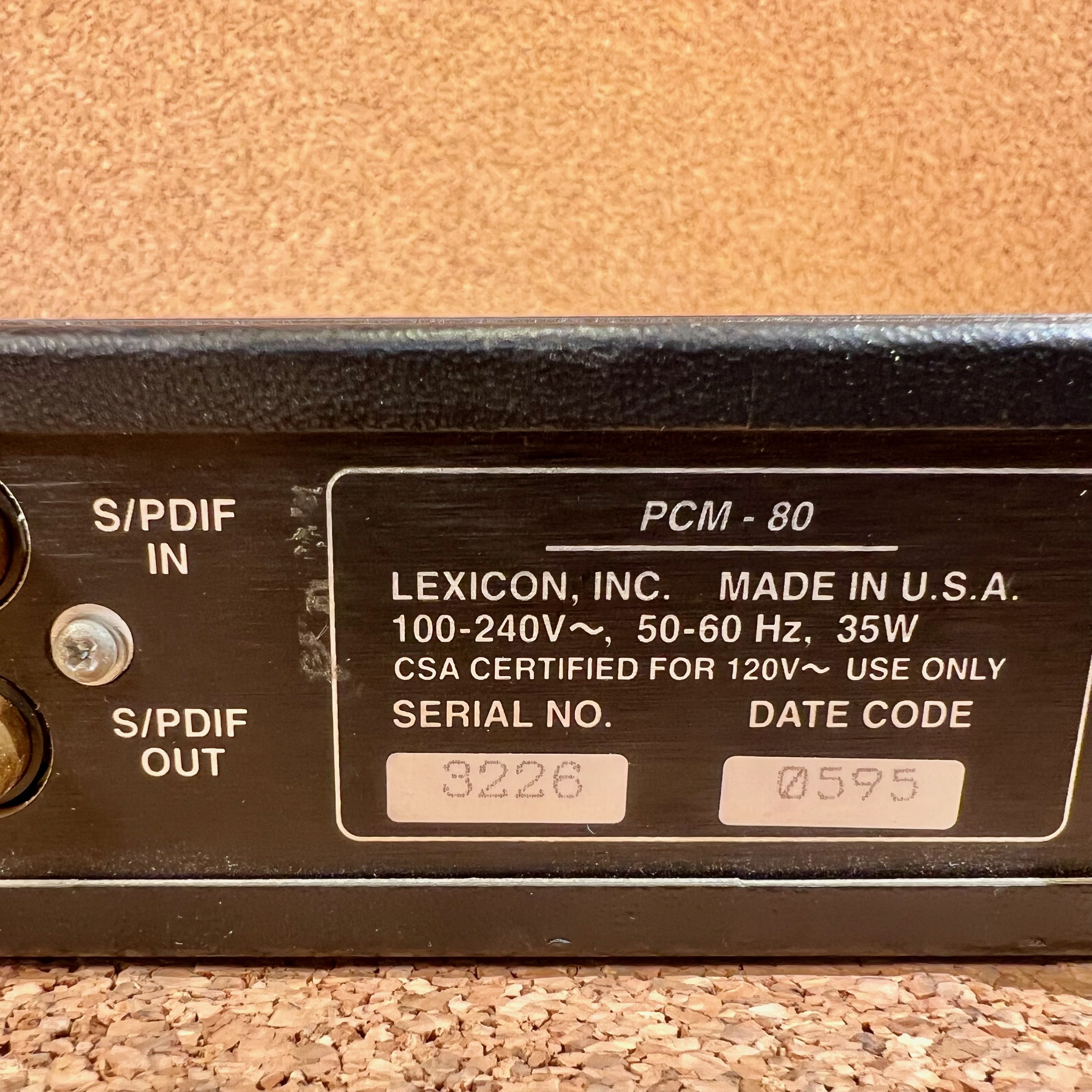Lexicon PCM 80 (17004)