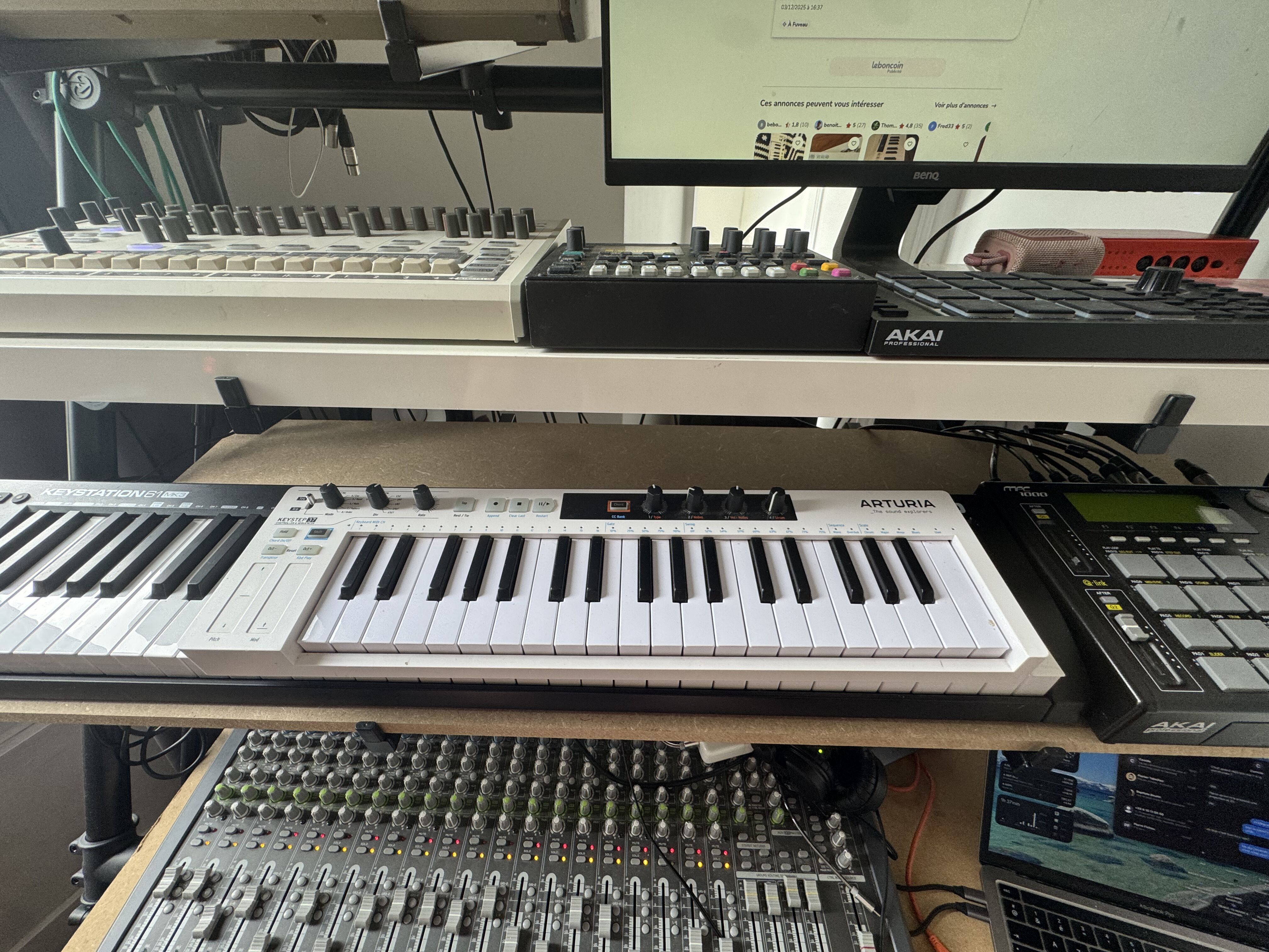 Vends Arturia KeyStep 37