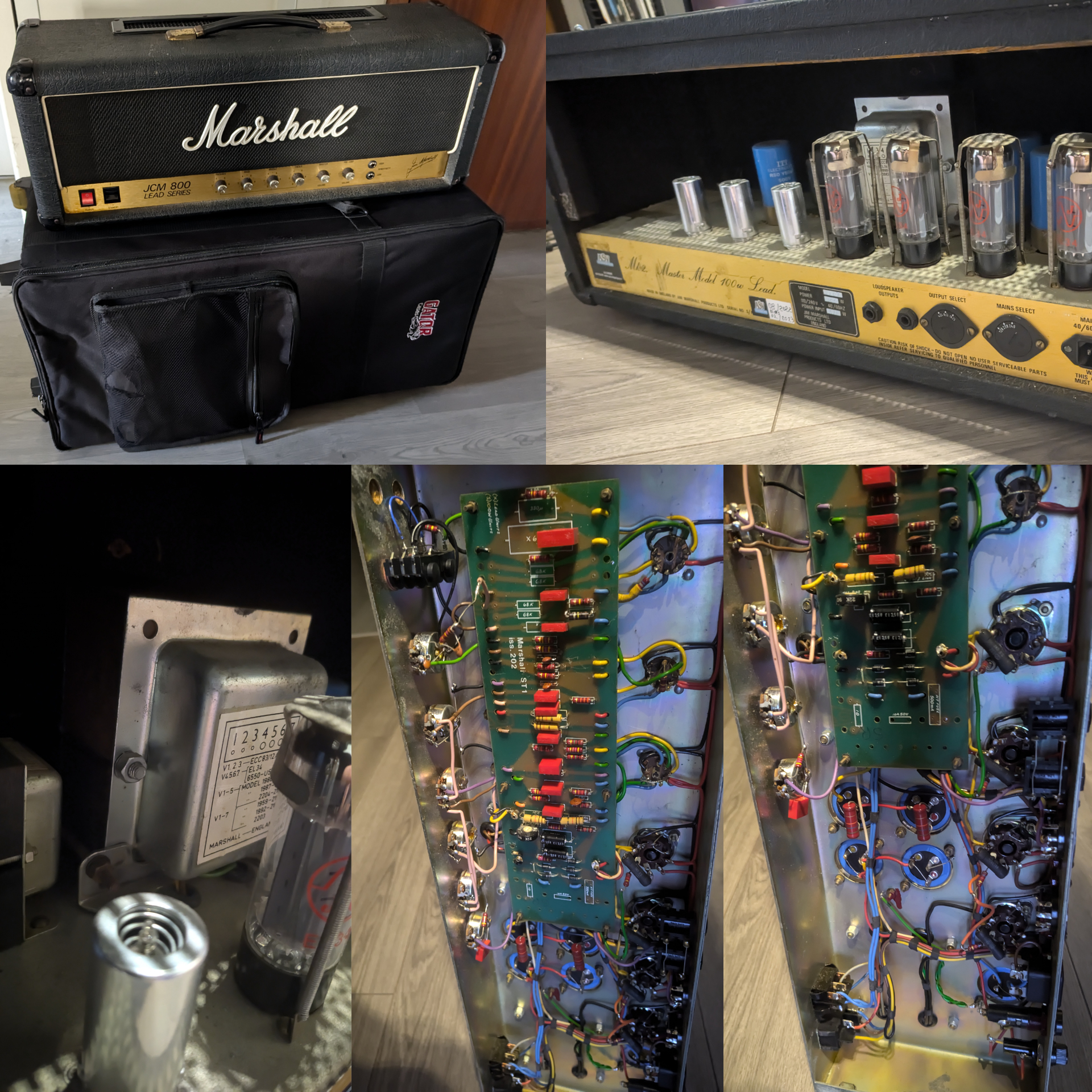 Marshall JCM 800 (modèle 2203, 1982)