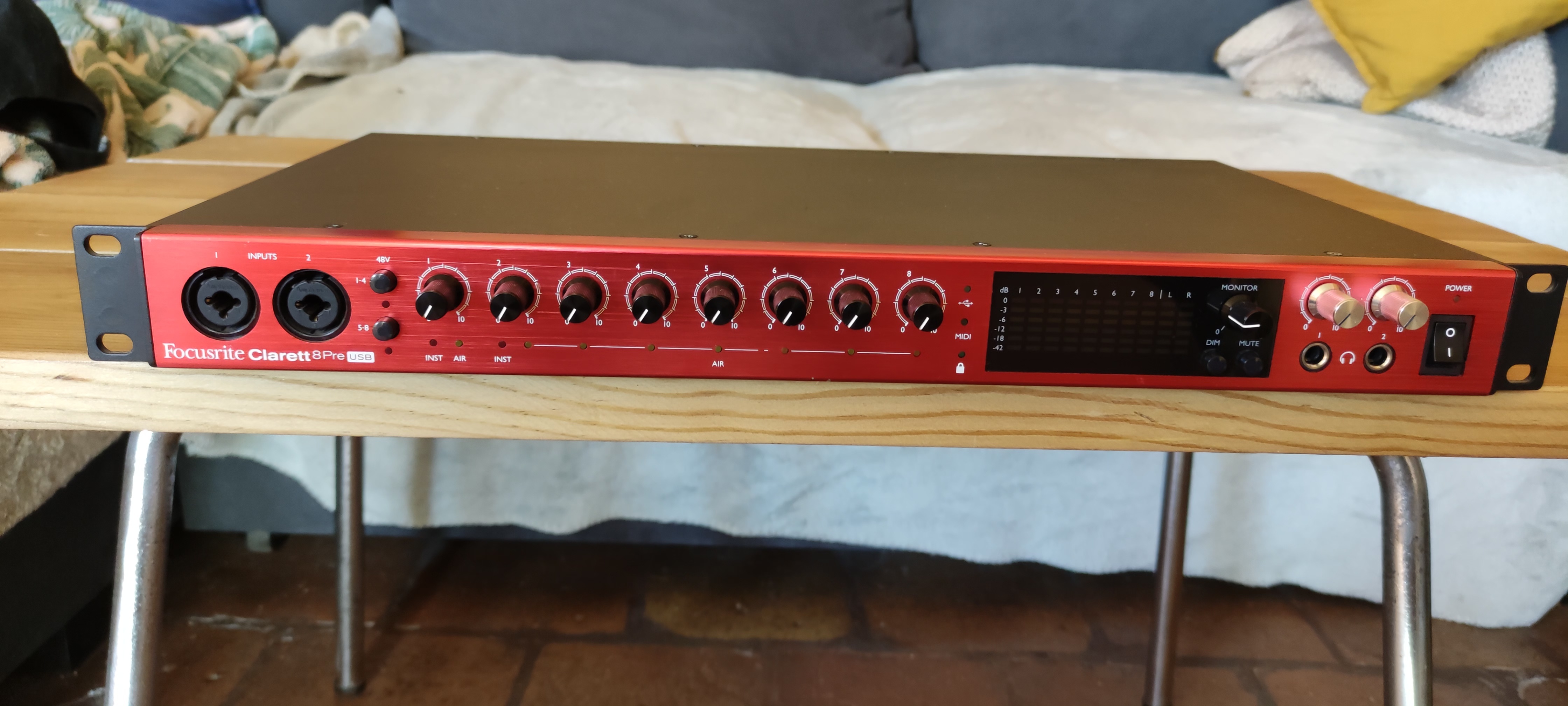 Vend Carte son Clarett 8Pre USB