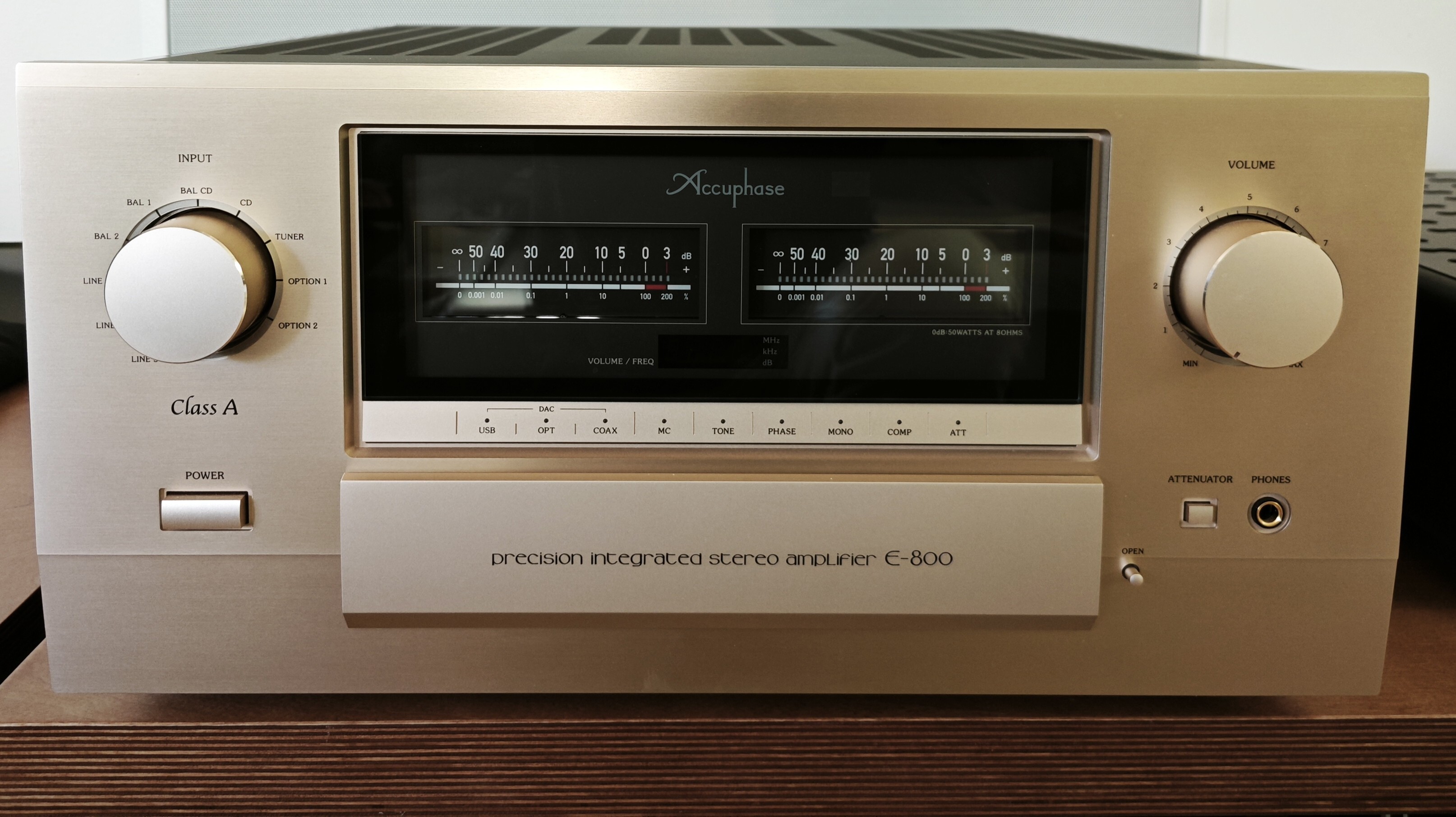 Amplificateur intégré en pure classe A Accuphase E800 - Sous garantie constructeur
