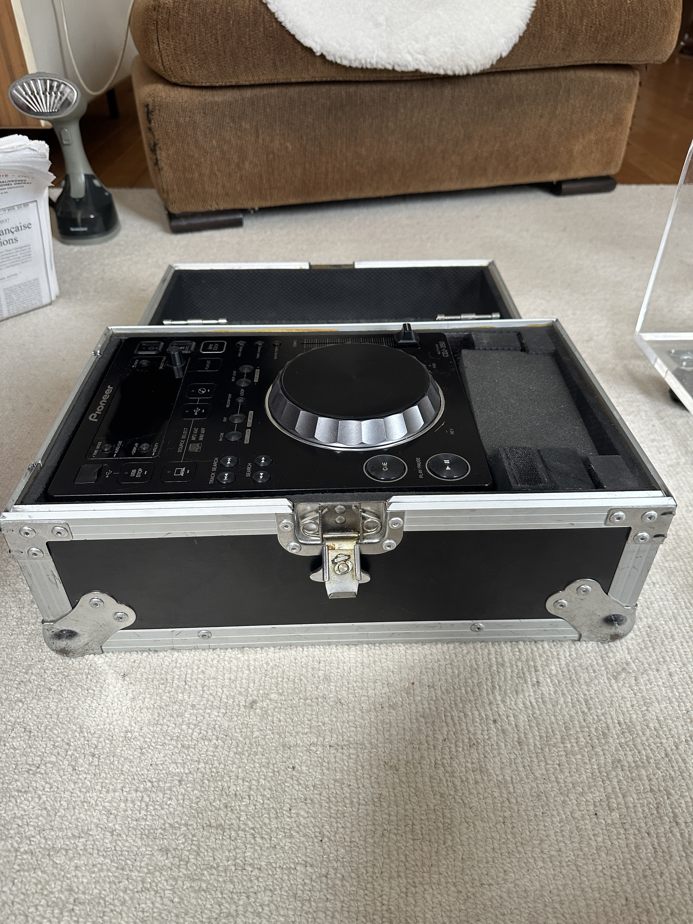 CDJ-350 avec flightcase
