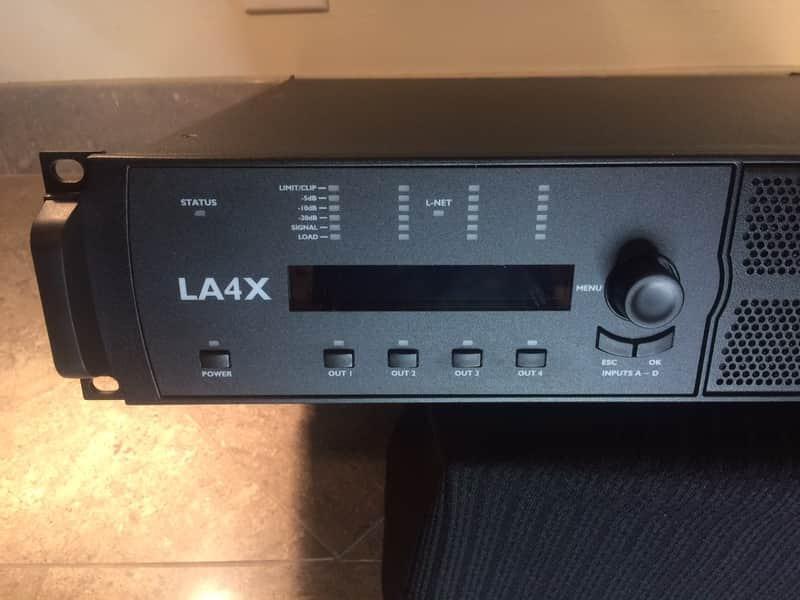Contrôleur amplifié L-Acoustics LA4X, vente urgente.