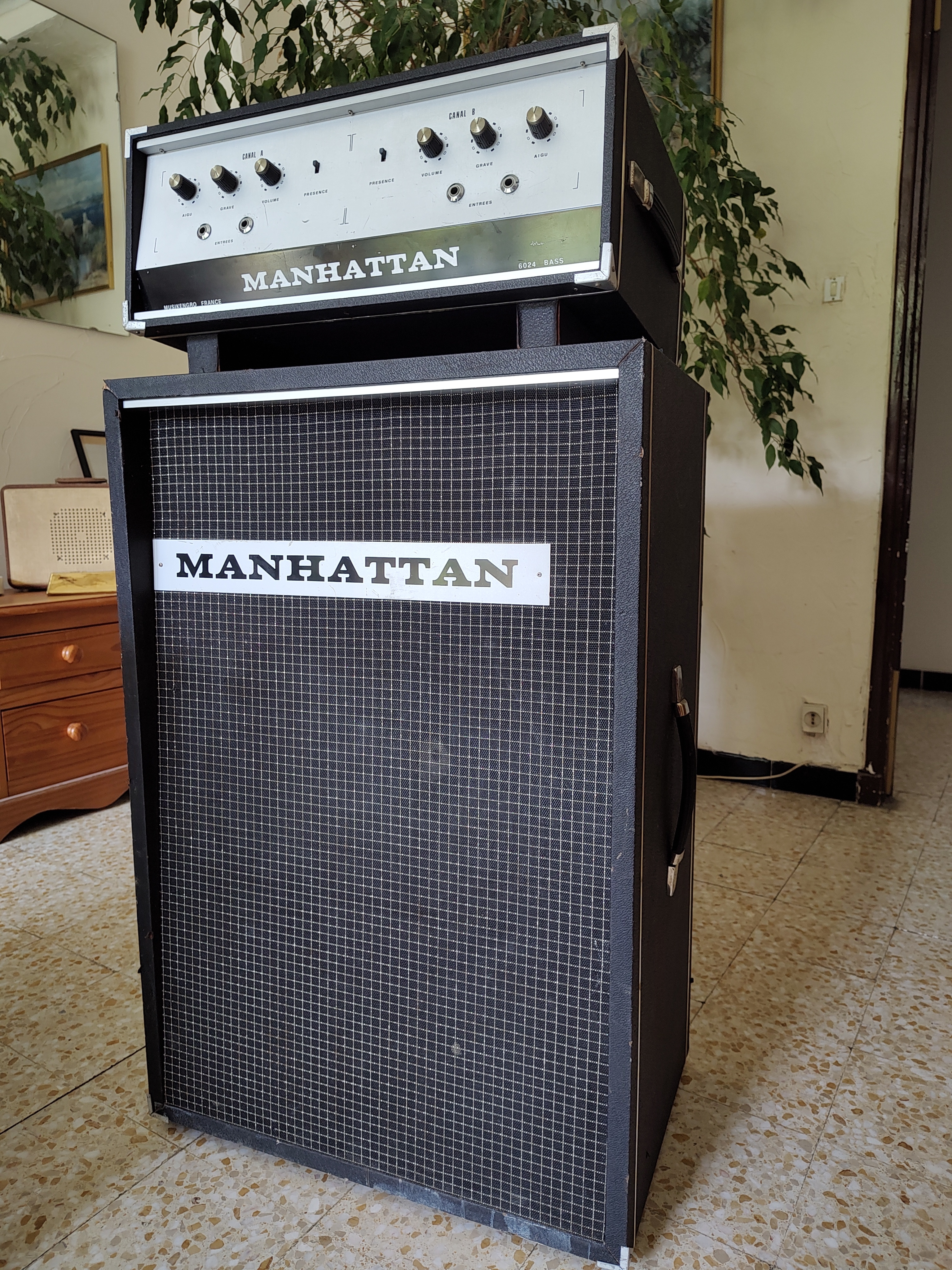 Ampli basse/guitare Lampes 6024 Manhattan