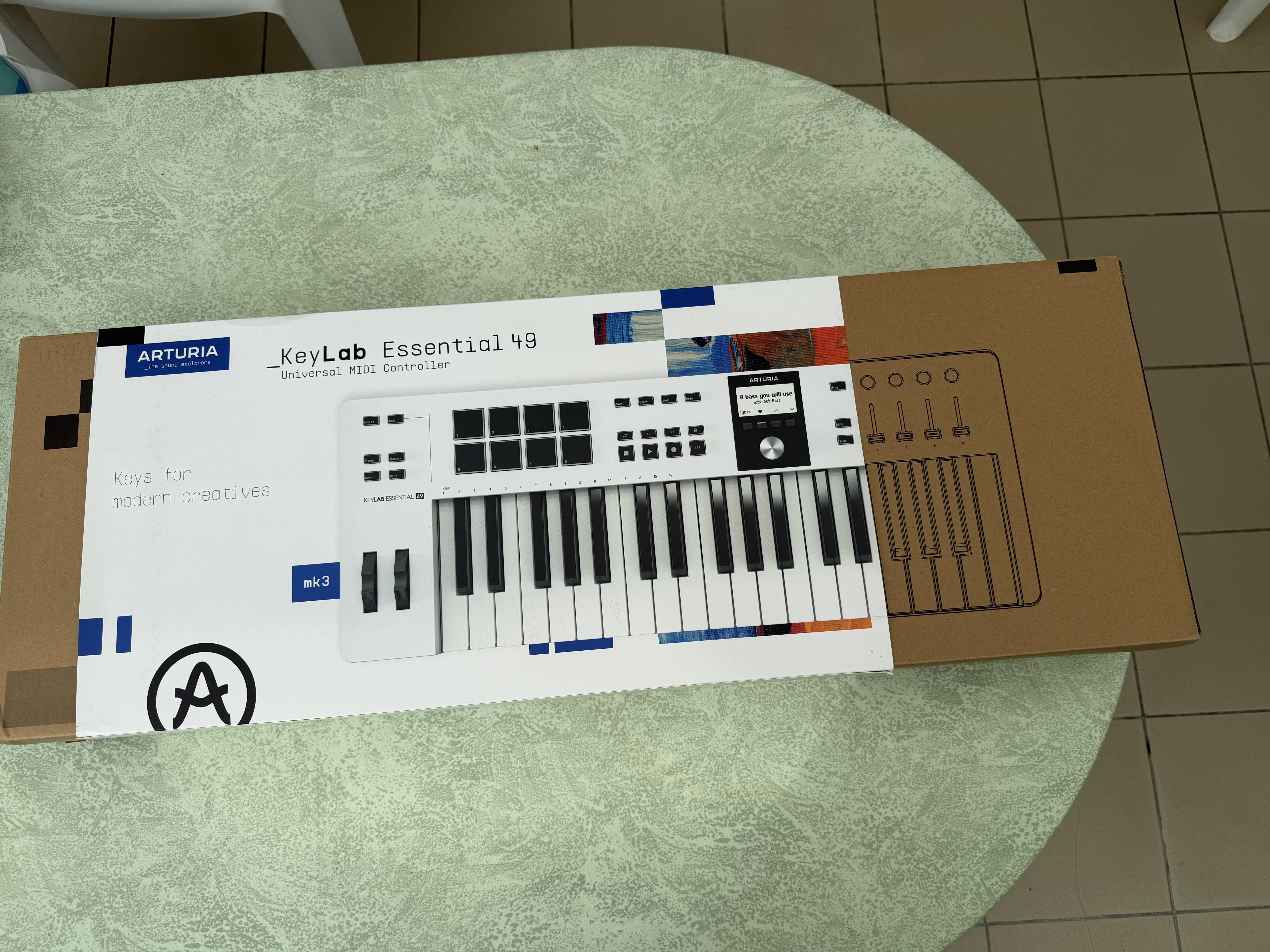 Arturia KeyLab Essential 49 MK3 White