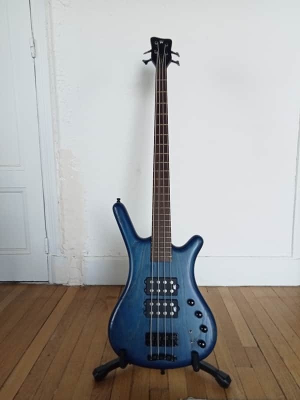 Vends Corvette pro series $$ 4 cordes, blue oil finish