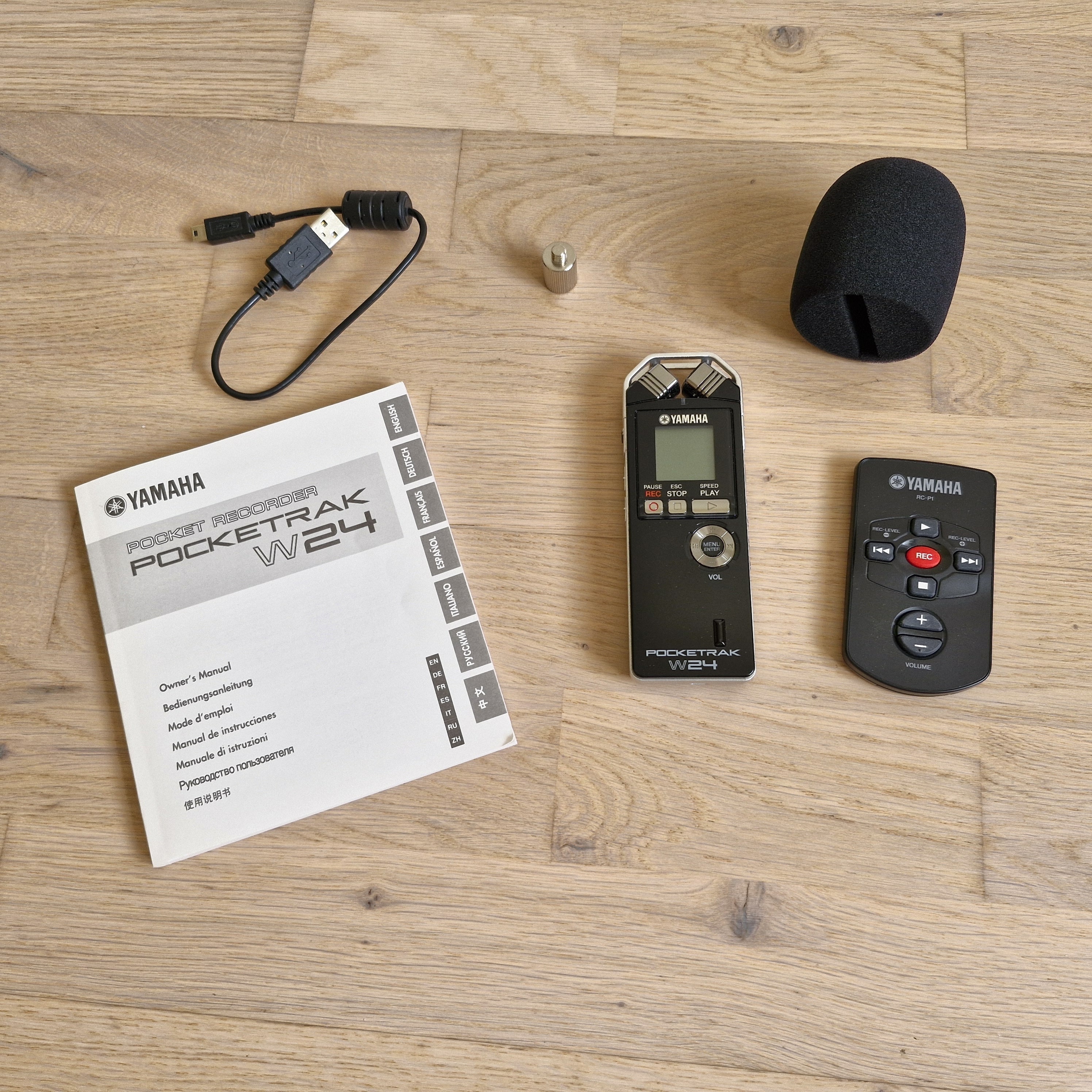 Enregistreur stéréo portable Yamaha - POCKETRAK W24