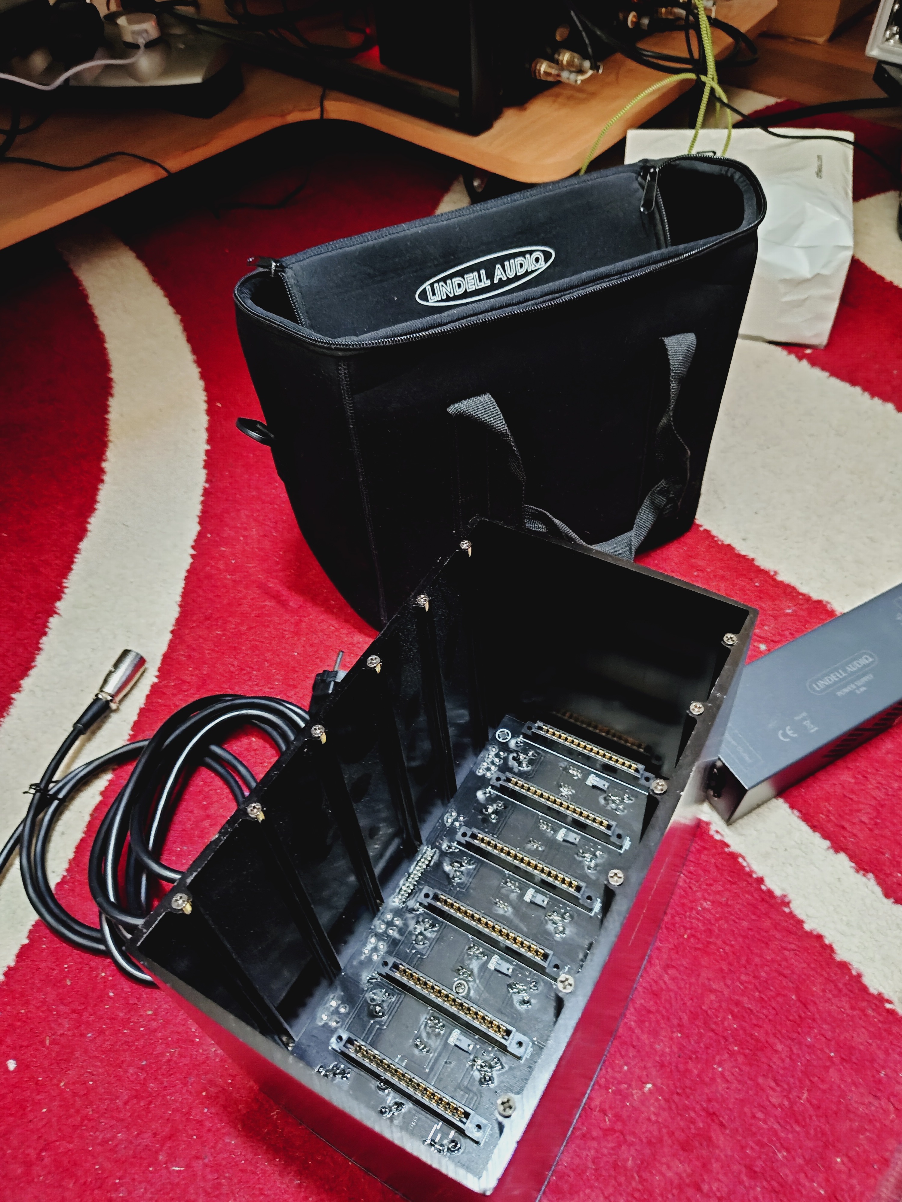 Boitier Lindell Audio 506 6u format 500 TBE