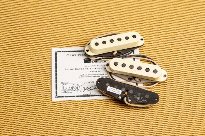 Philip Sayce %22Big Daddy%22 Stratocaster Pickup Set Philip Sayce %22Big Daddy%22 Stratocaster Pickup Set