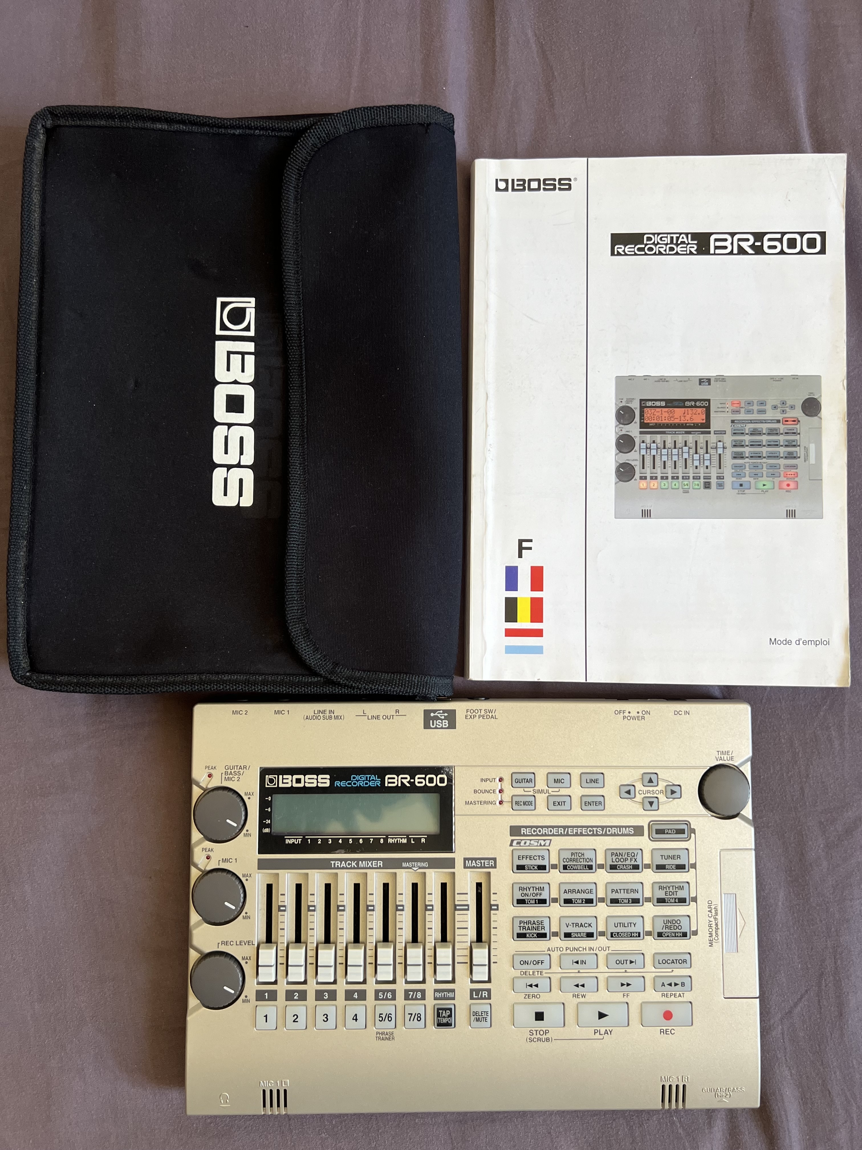 BOSS BR600 digital recorder 