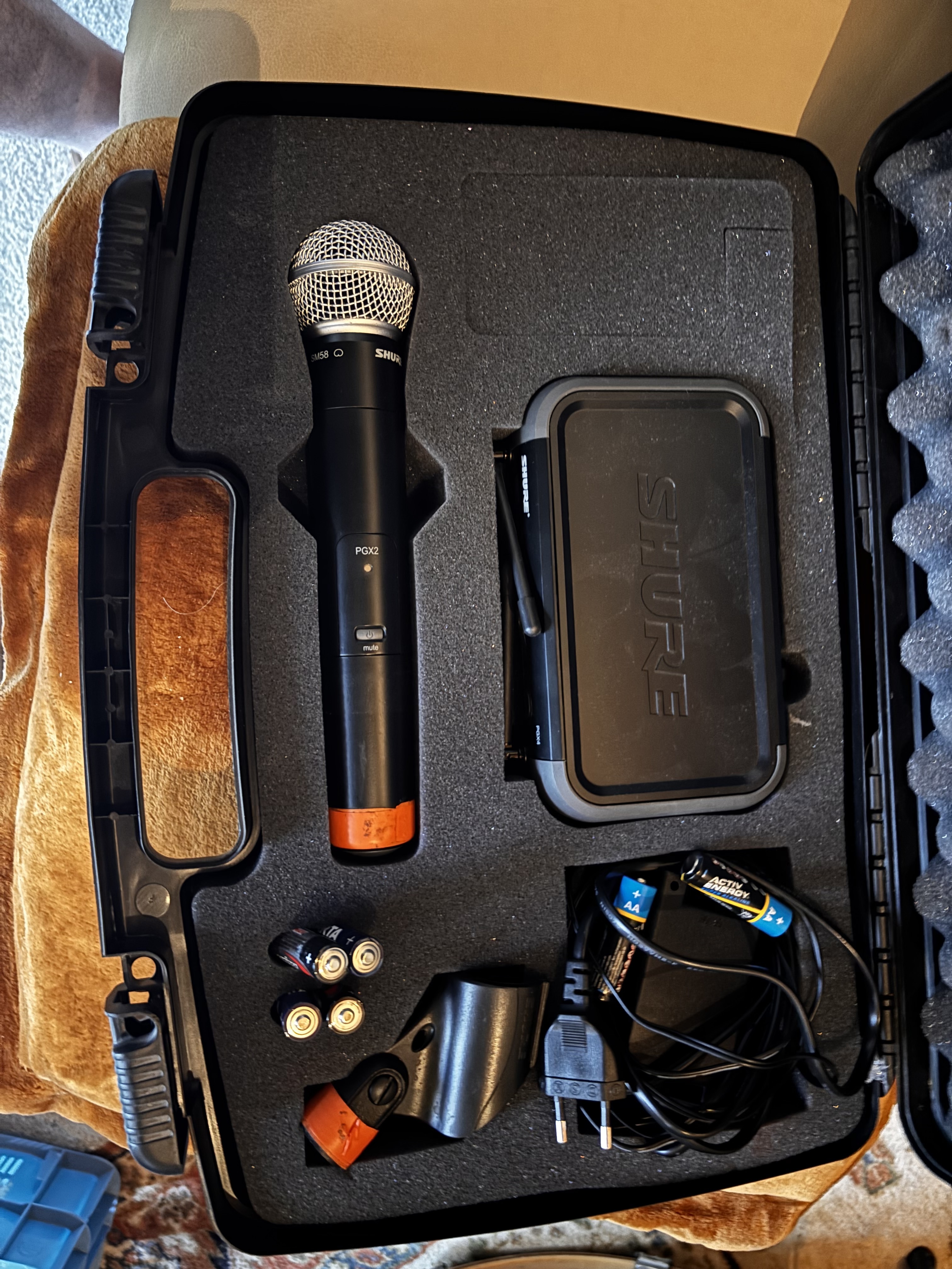 Shure Sm58 HF pgx 2 + pgx 4