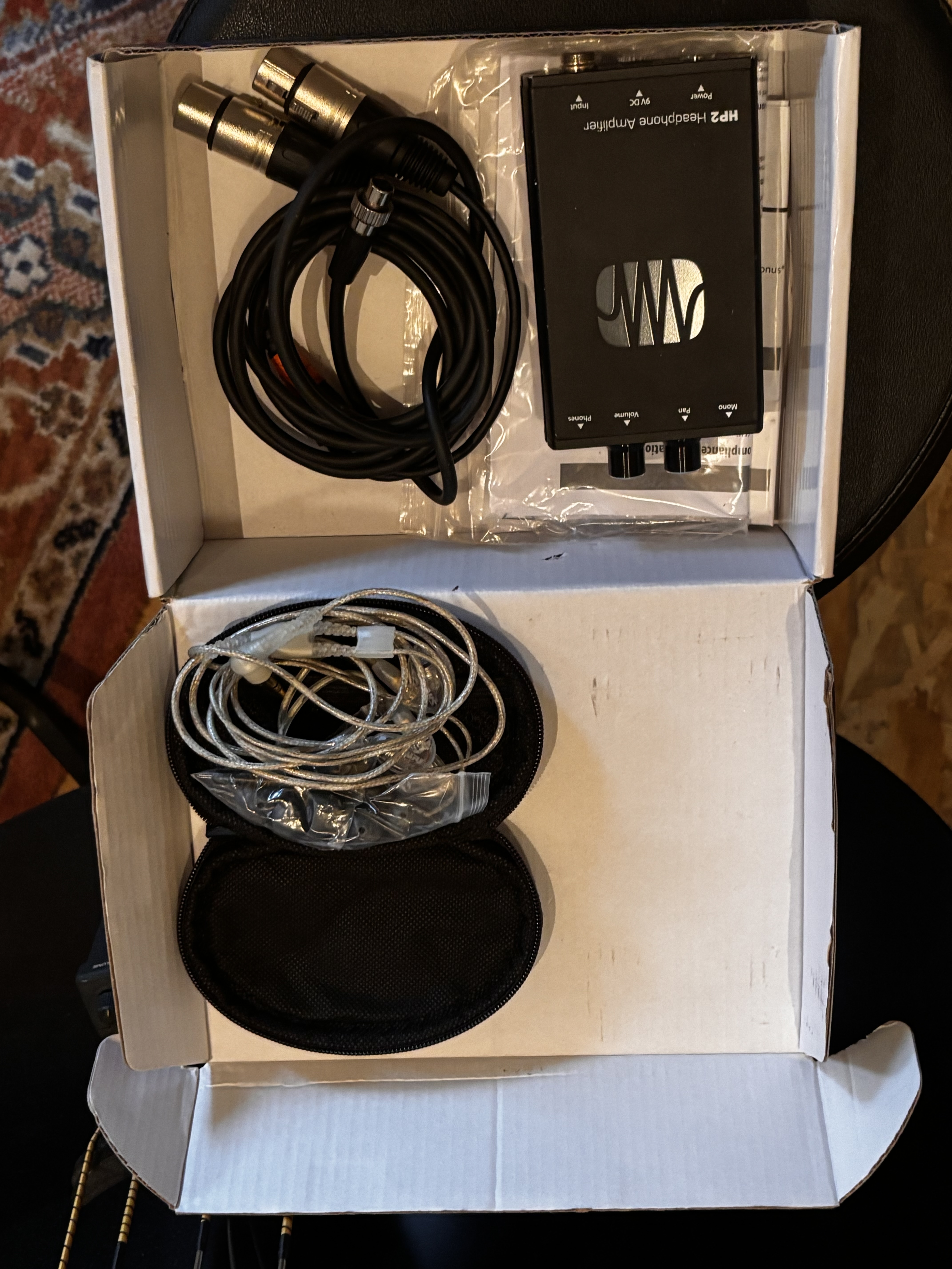 Ensemble Presonus HP2 + Shure SE215