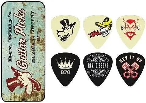 Guitar picks rev willy mexican 