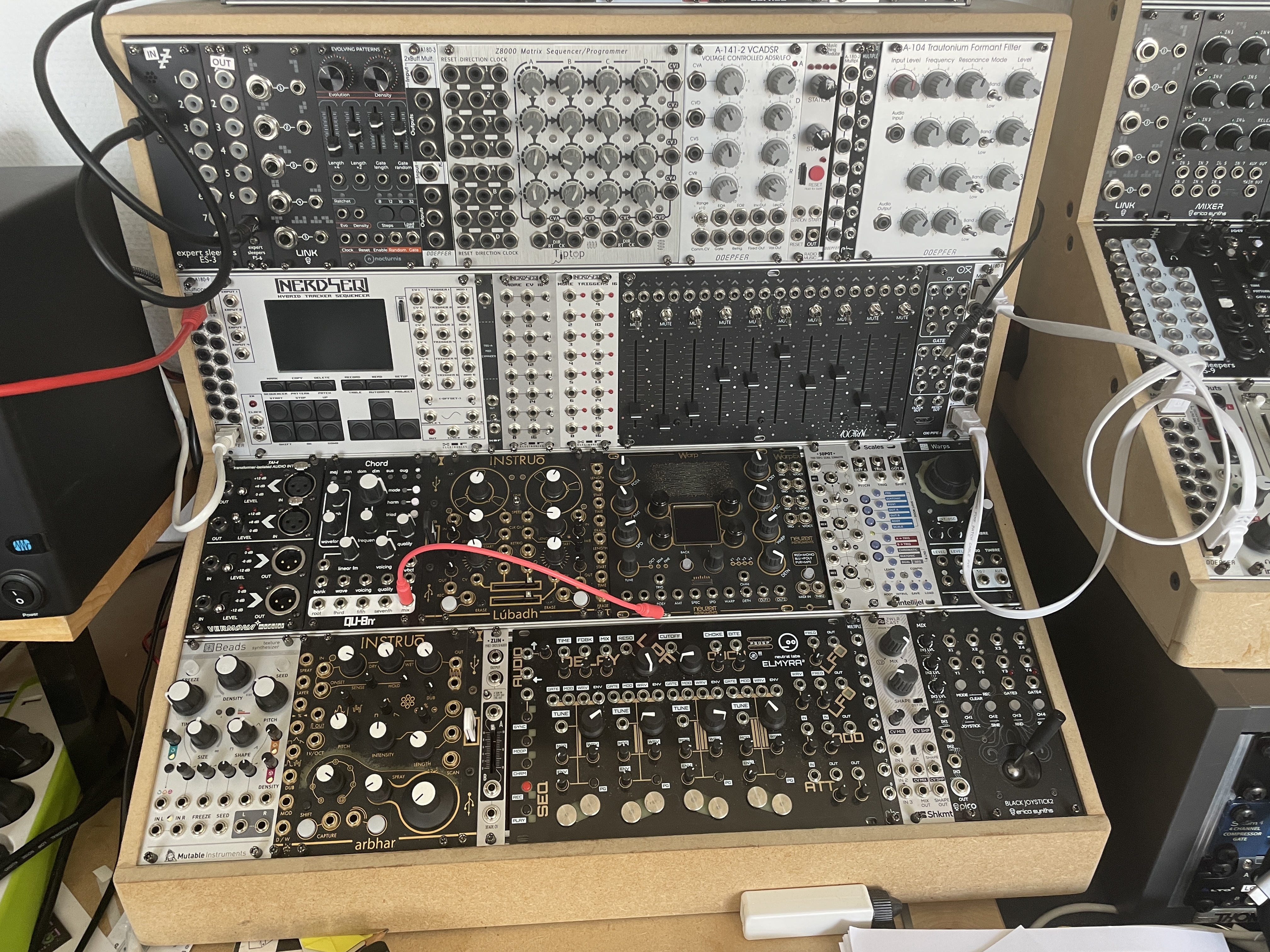 Synthracks 6U Portable Eurorack Case 2x84hp (16602)