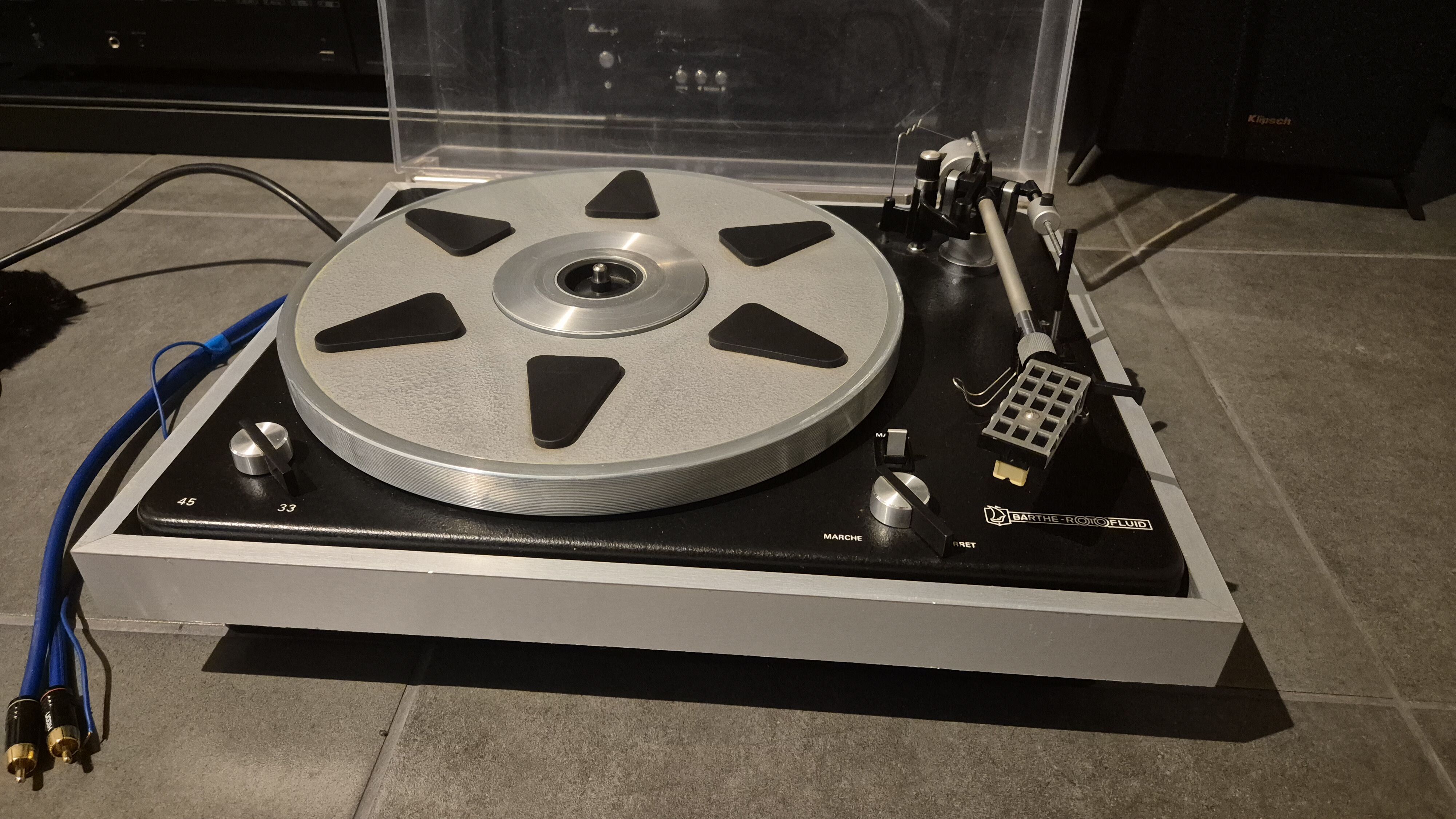 Platine vinyle barthe rotofluid pro IV AA
