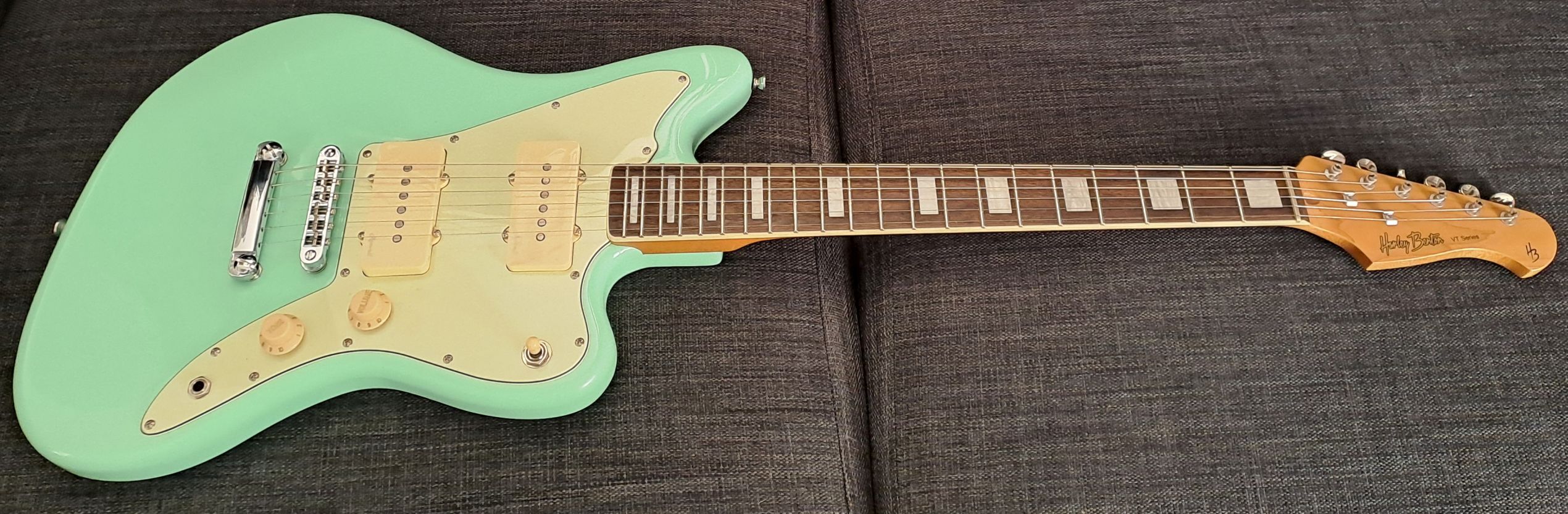  Harley Benton JA-60 Seafoam Green