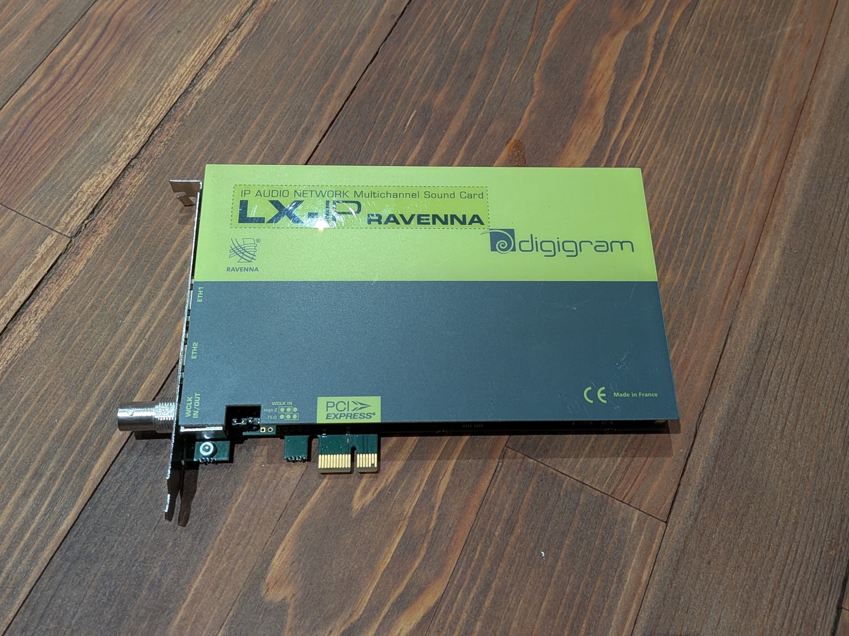 Carte son Multichannel LX-IP Ravenna/AES67