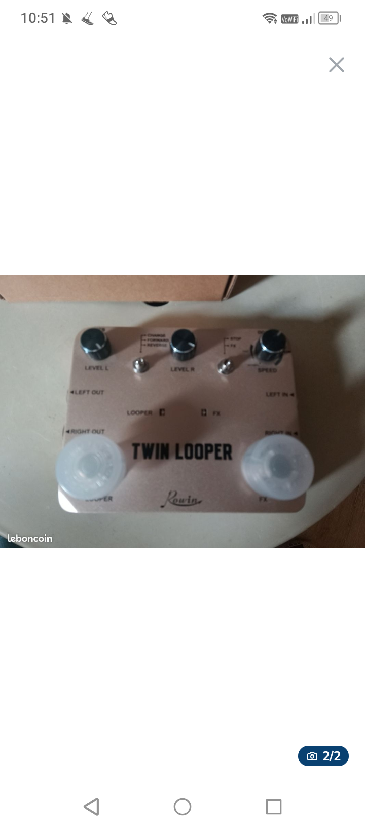 Rowin LTL-01 Twin Looper (39700)