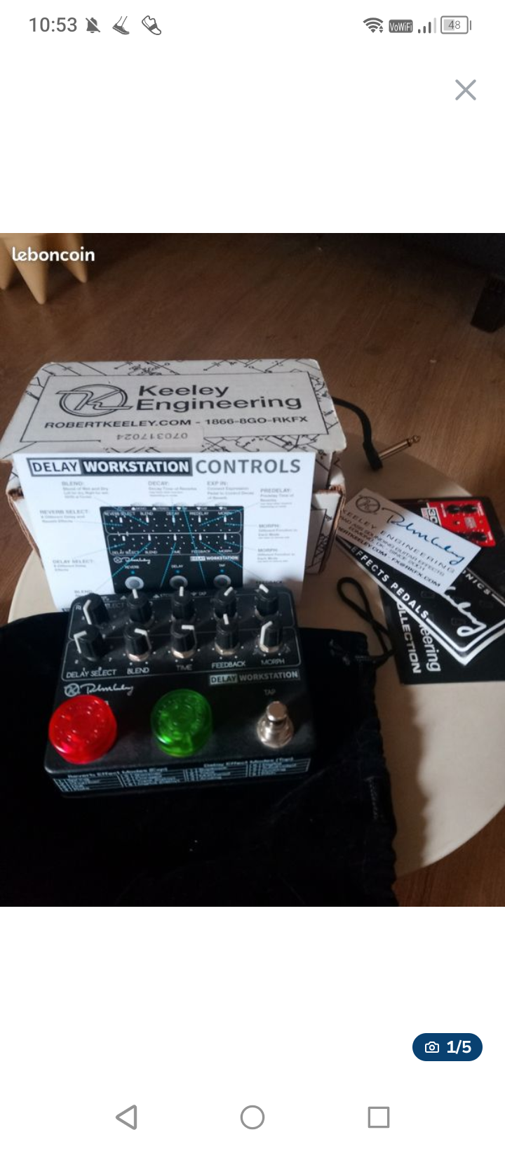 Keeley Delay Workstation 