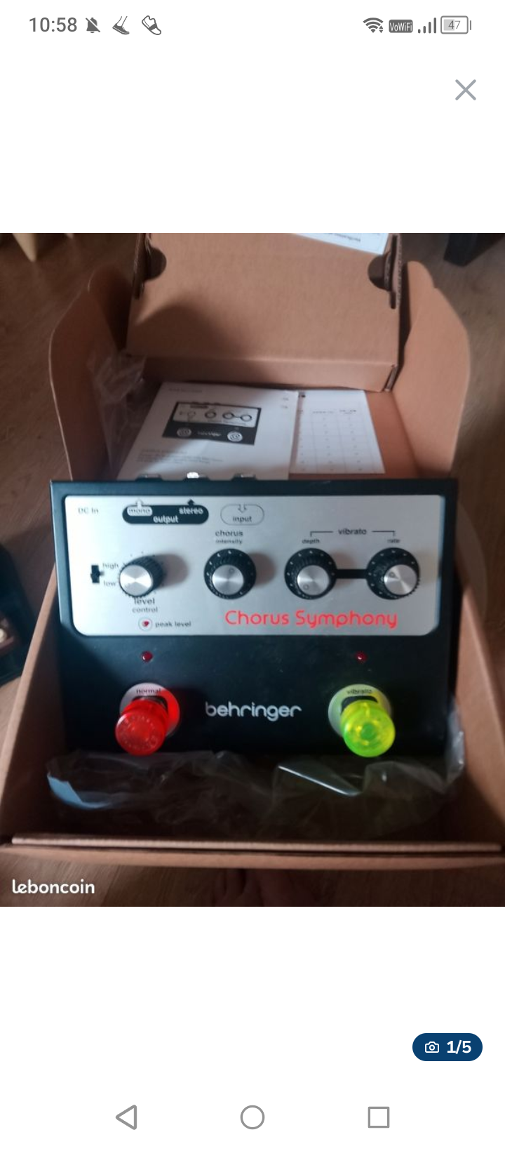 Behringer Chorus Symphony 