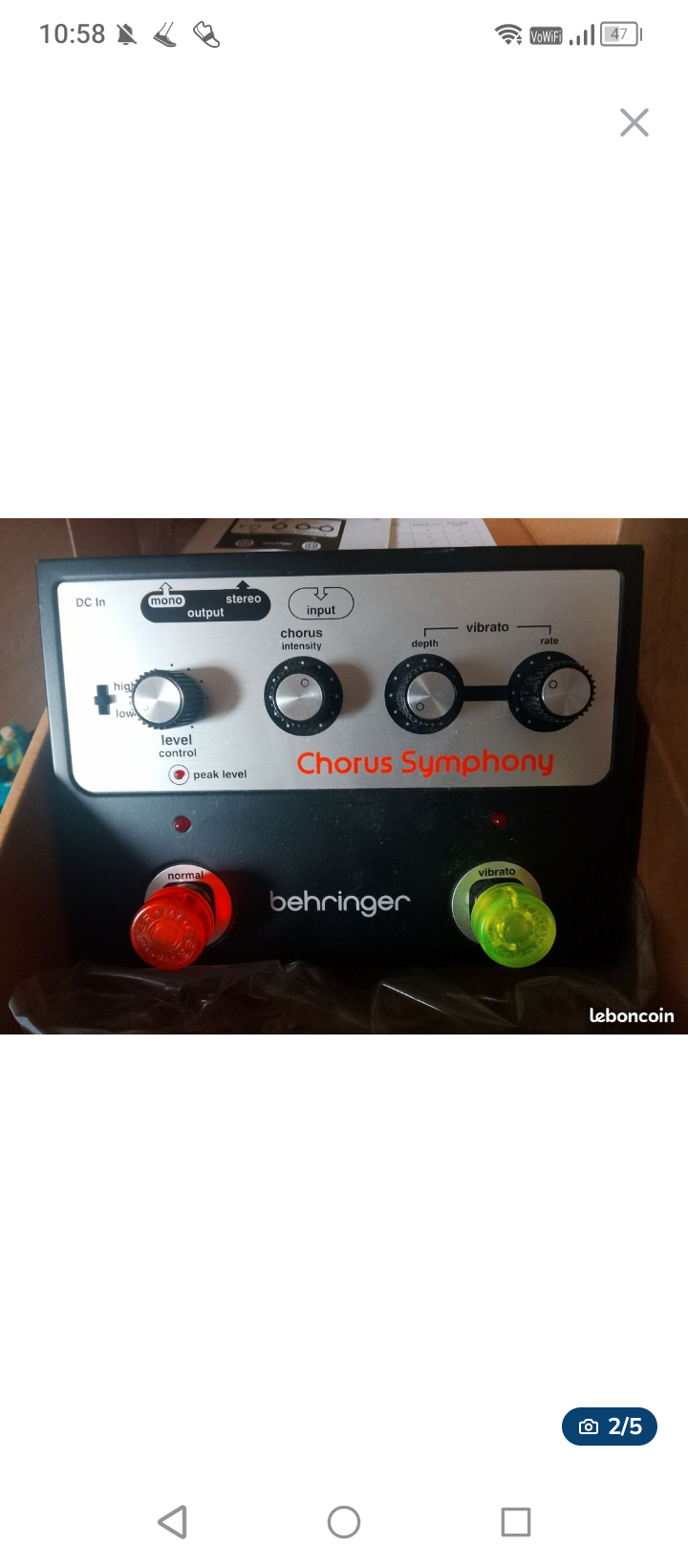 Behringer Chorus Symphony (58589)