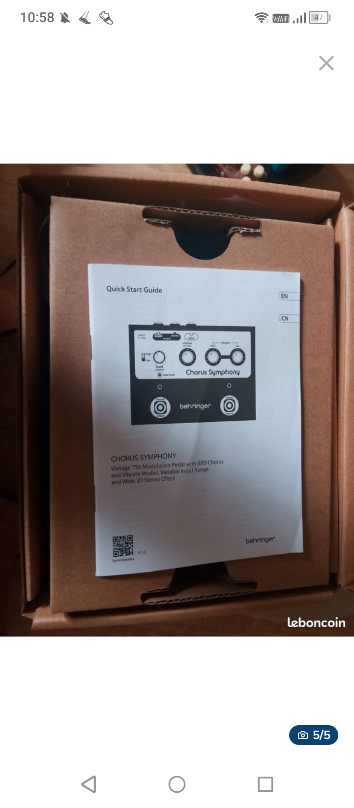 Behringer Chorus Symphony (38178)