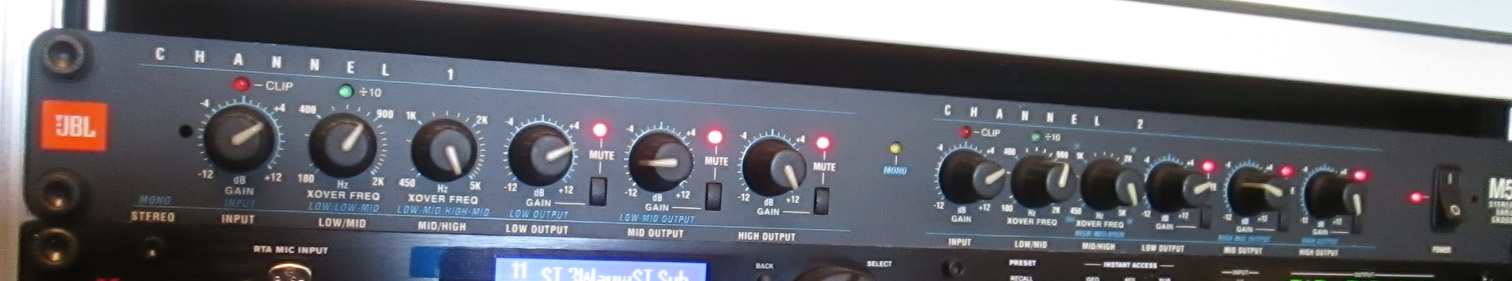 JBL M553 filtre actif analogique 3 voies