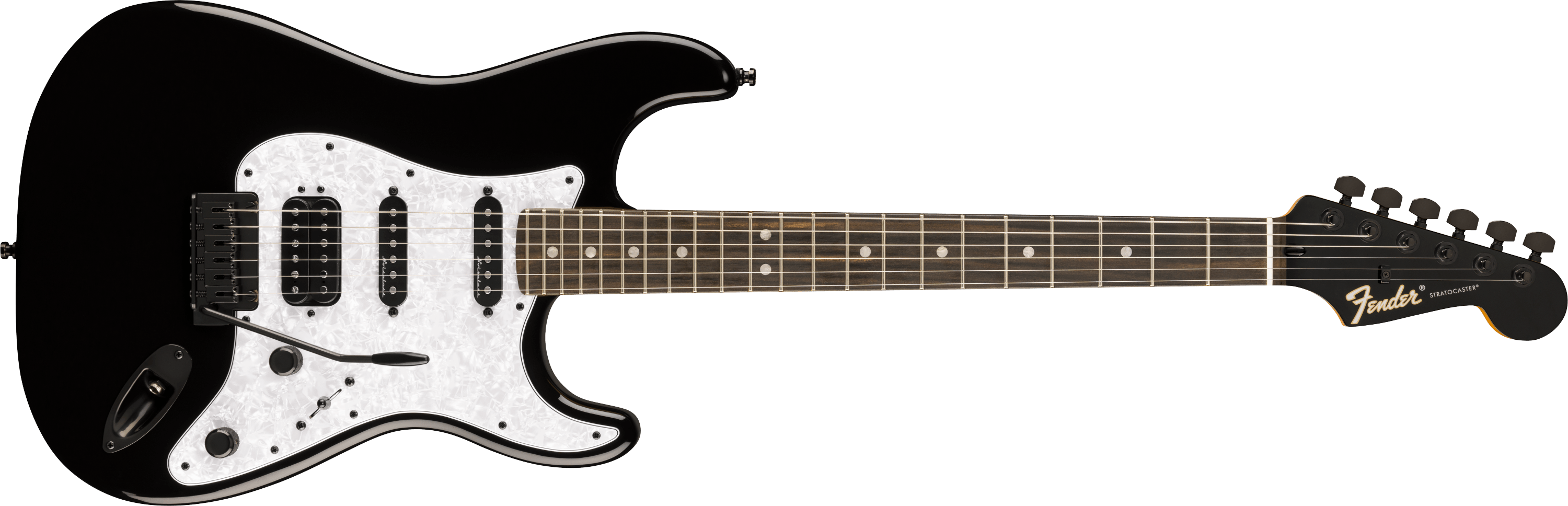 Fender Limited Edition Player Fusion Stratocaster HSS : Limited Edition Player Fusion Stratocaster HSSBlack