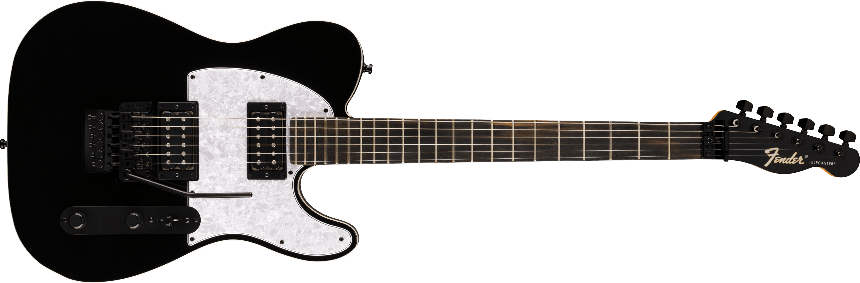 Fender Limited Edition Player Fusion Telecaster HH Floyd Rose : Limited Edition Player Fusion Telecaster HH Floyd RoseBlack