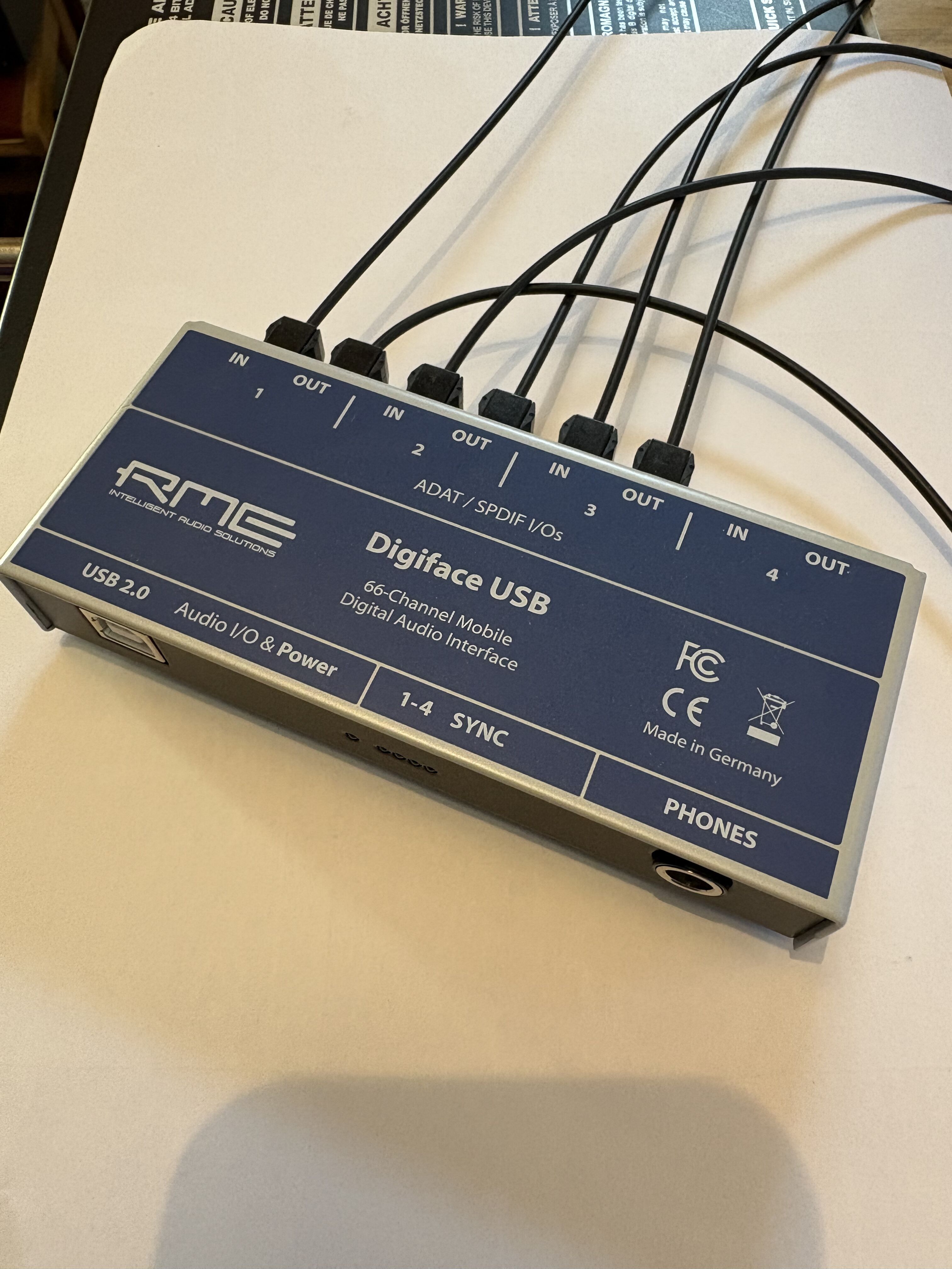 Vends Rme Digiface USB