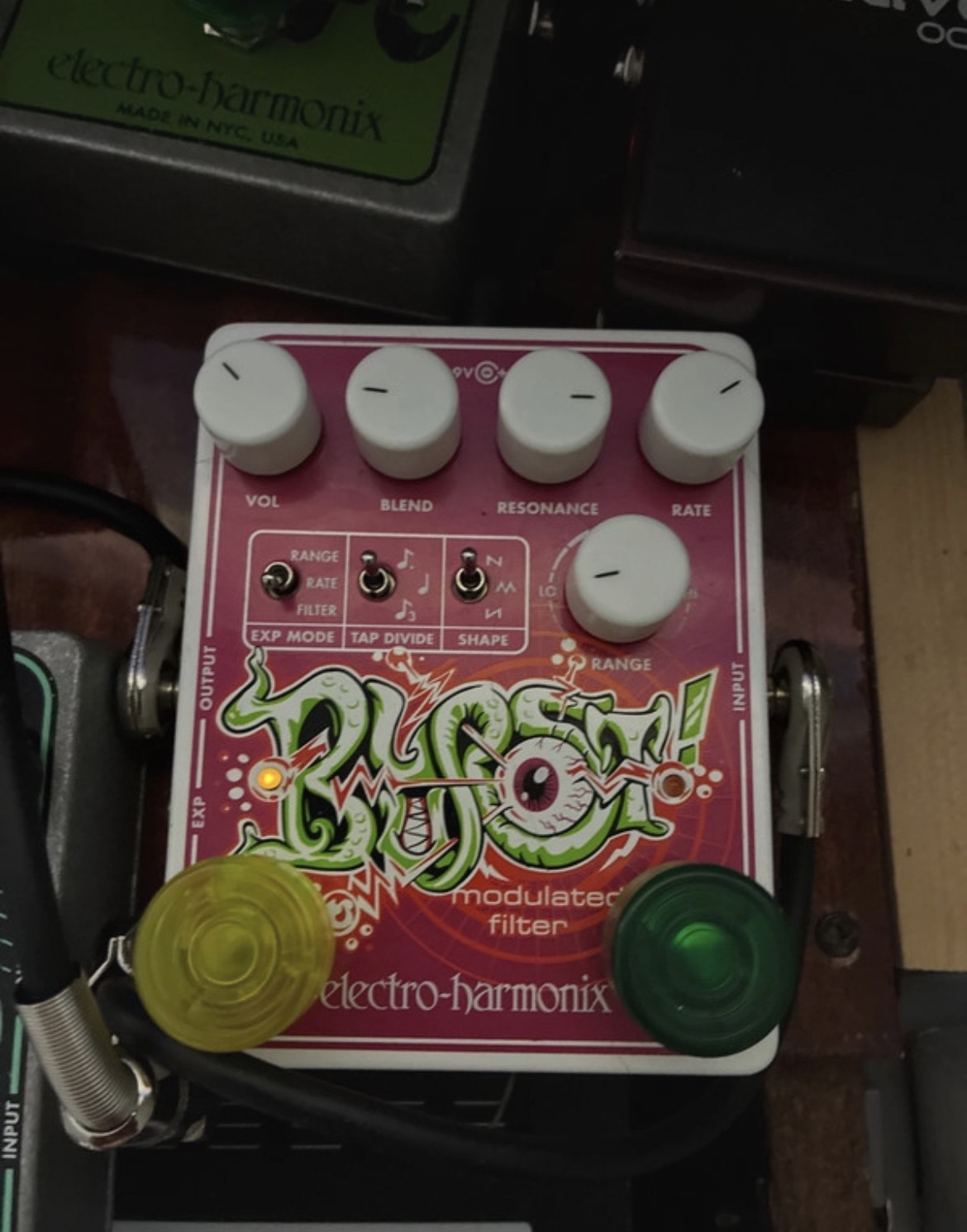 Pédale filtre modulé Electro Harmonix Blurst (état neuf)