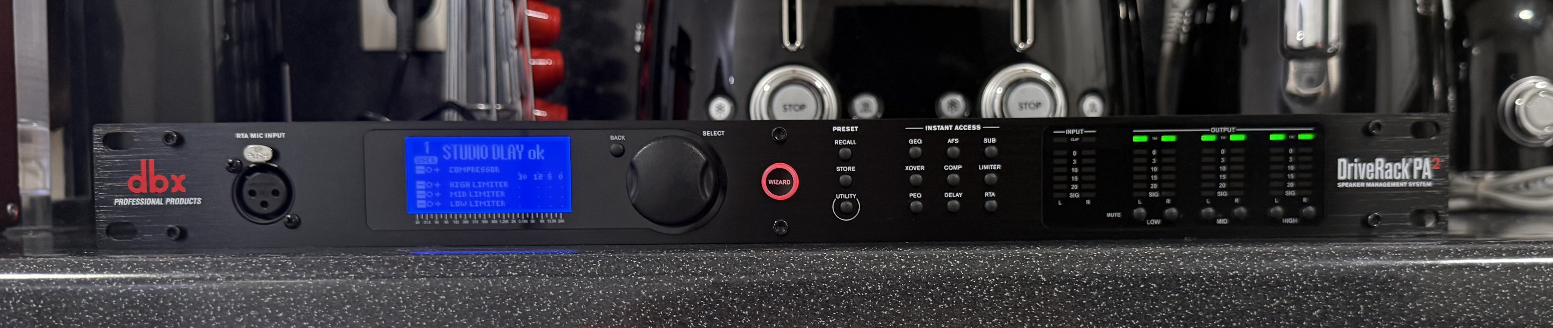 DBX Driverack PA 2 comme neuf