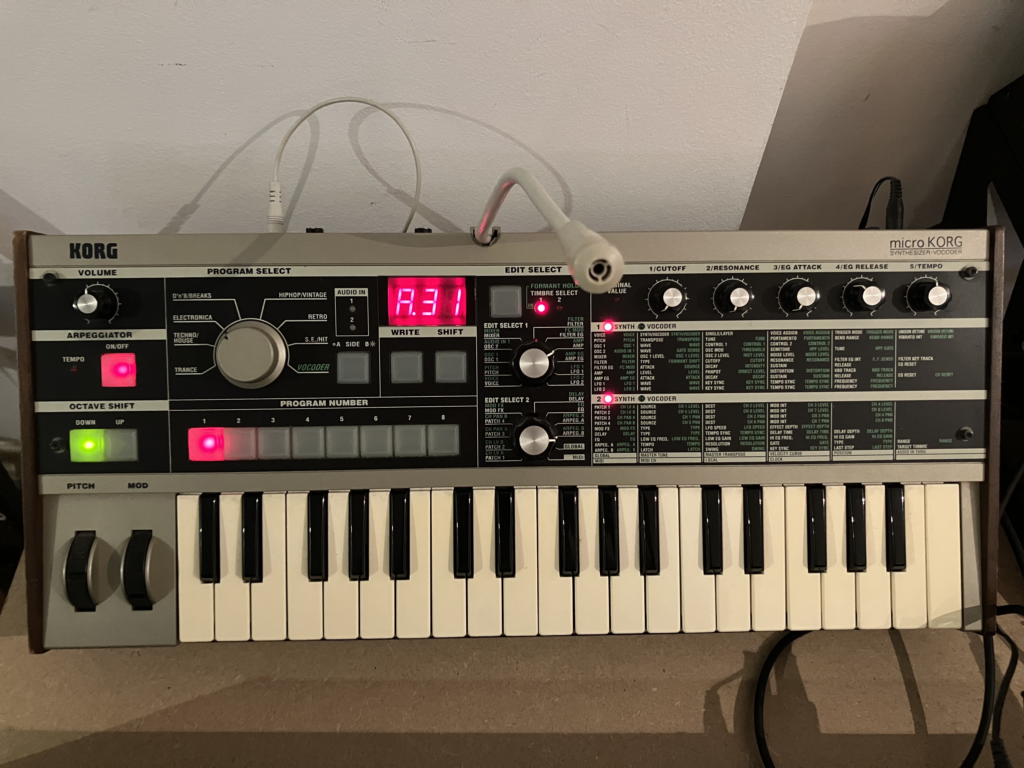 Vends Korg microKORG