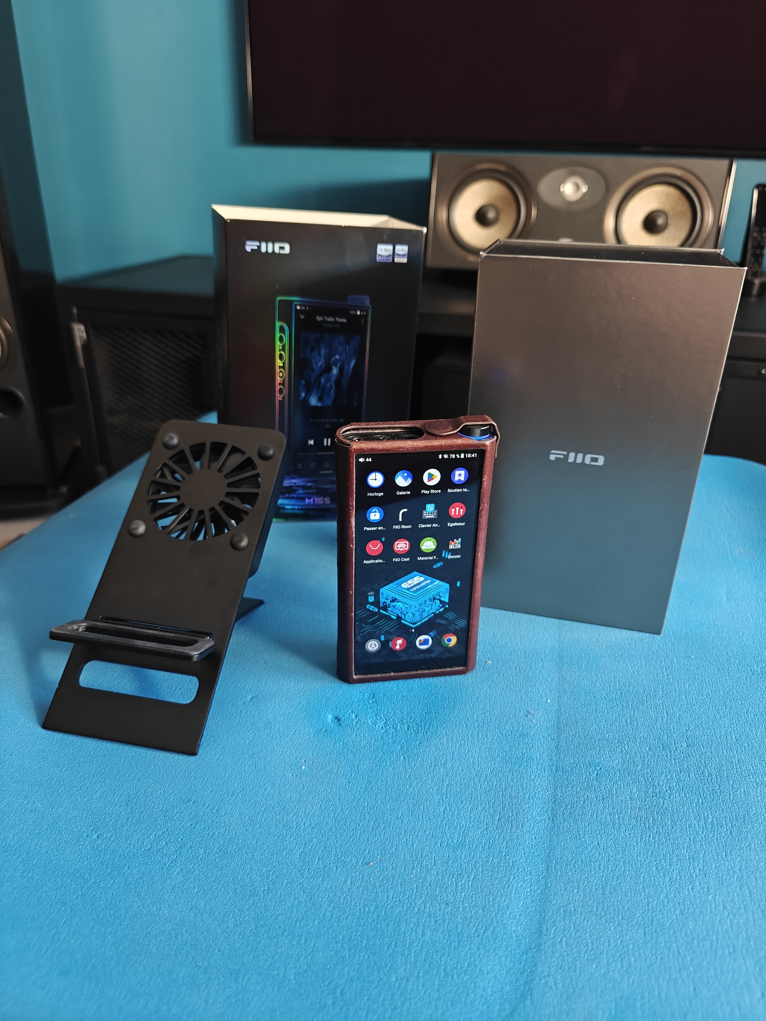 FiiO M15S – DAP Hi-Res haut de gamme – Garantie 08/2026 – MicroSD 250Go inclus