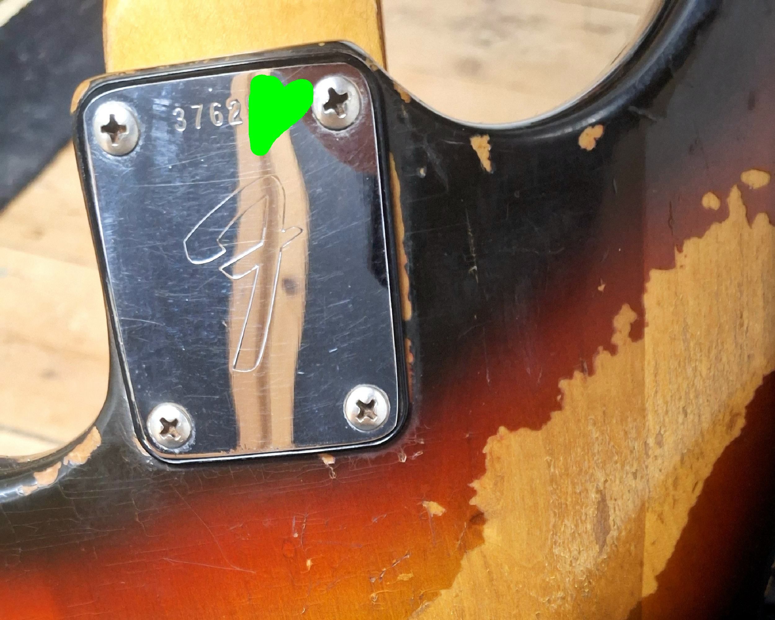 Fender Mustang 1973-3762XX couvert