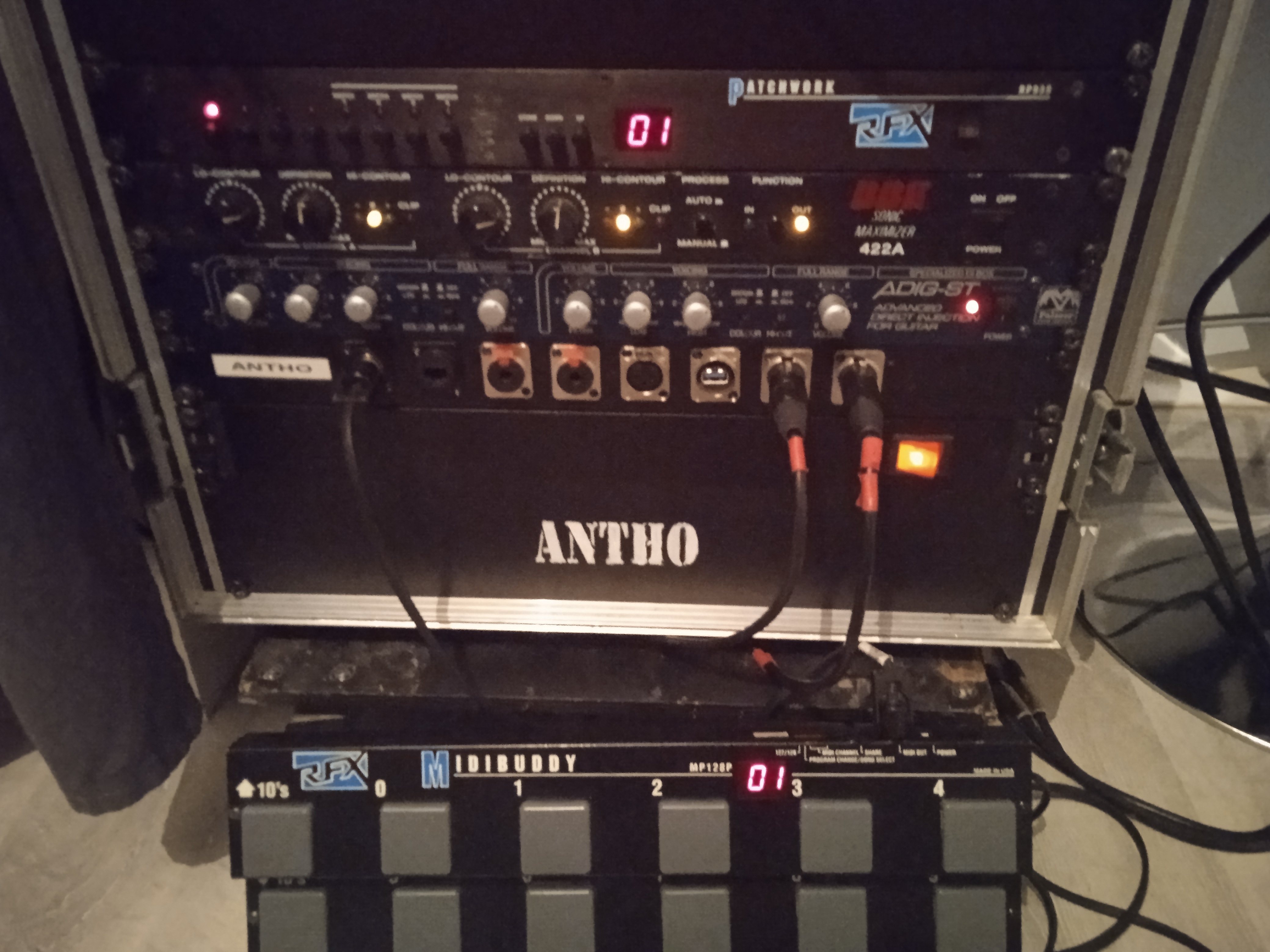 Vends rfx mp128 midibuddy et patchwork rp93s 