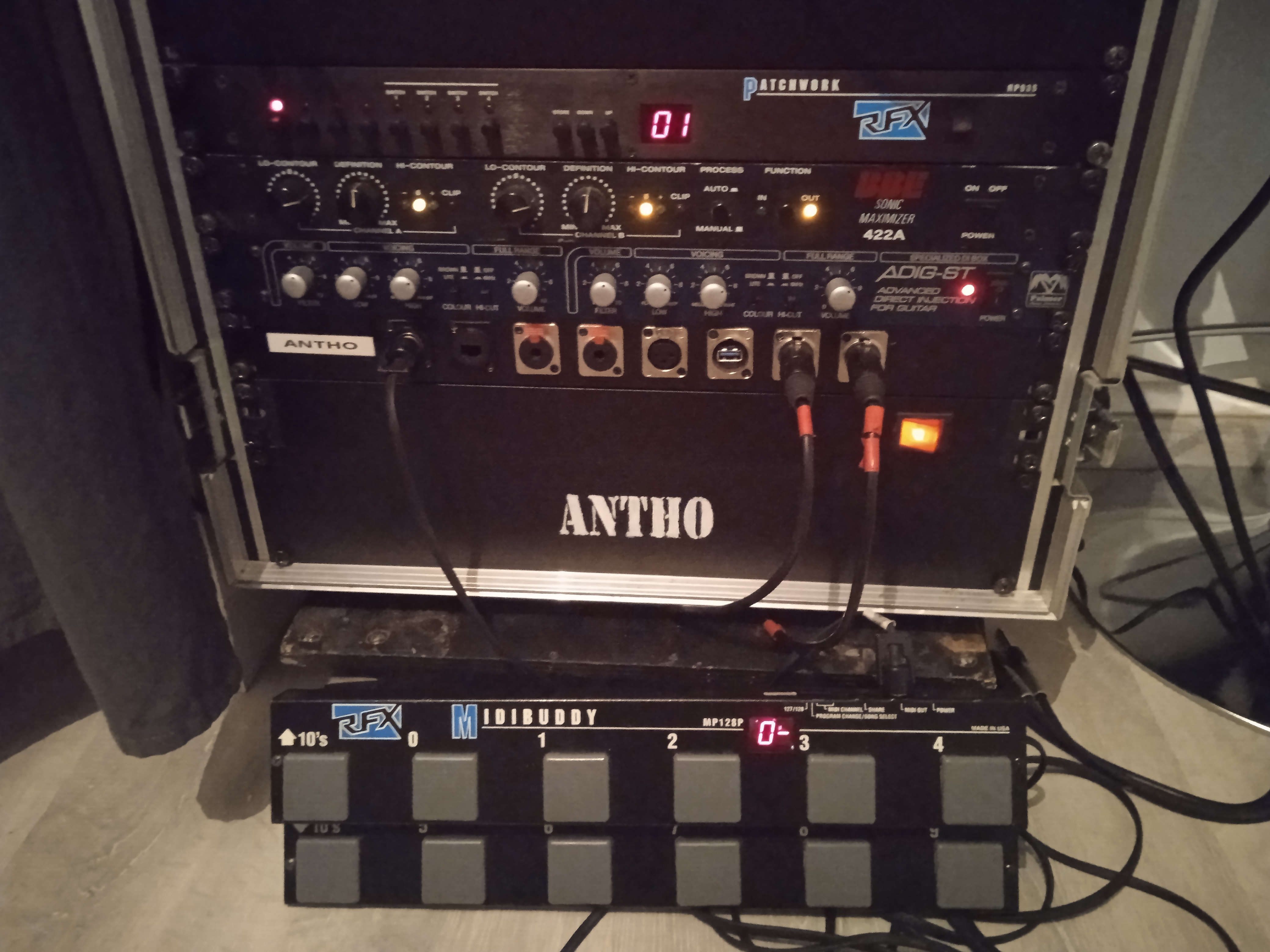 Vends rfx patchwork rp93s avec mp 128 midi buddy