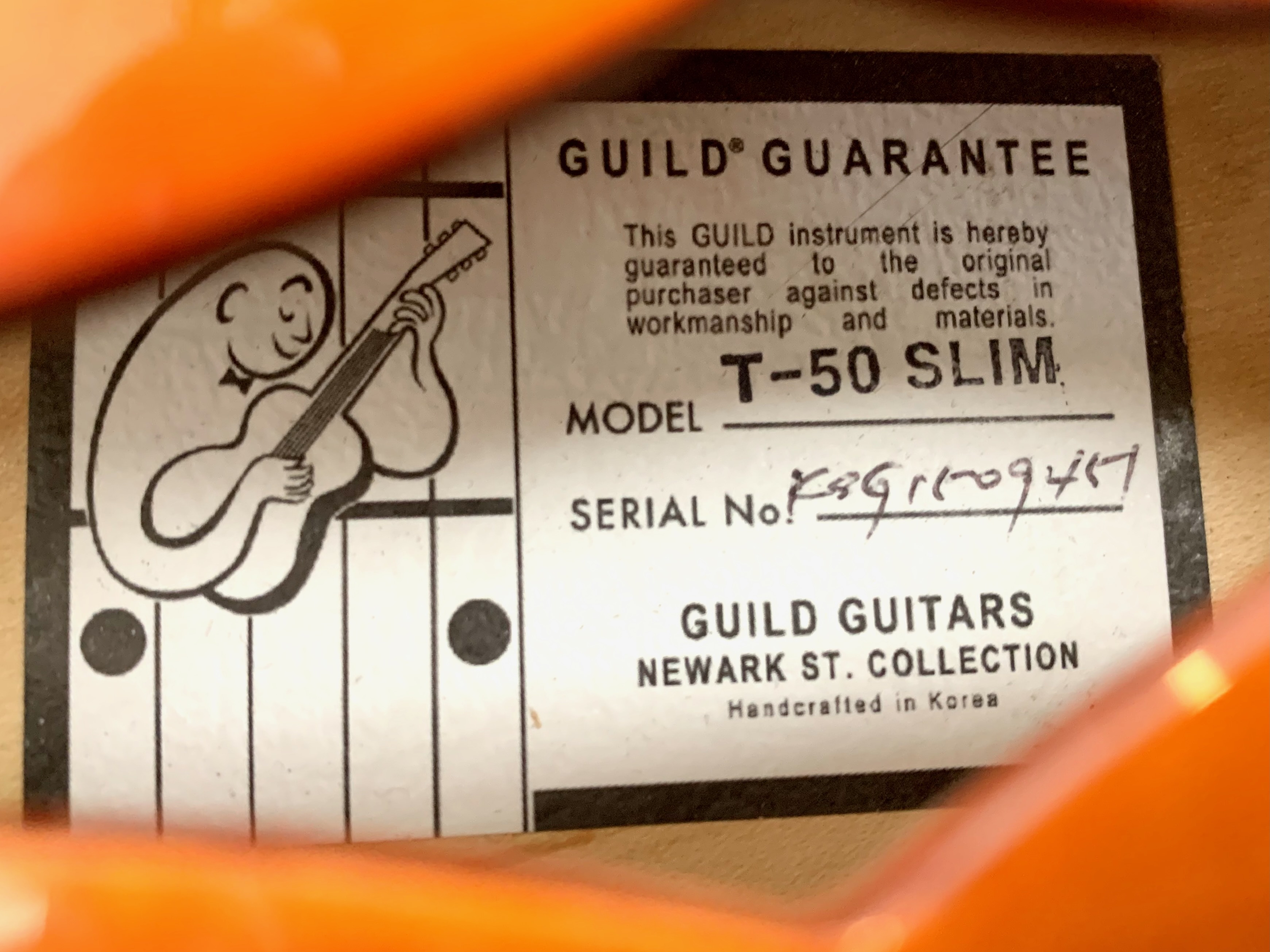 Guild Newark St. Collection T-50 Slim (38111)