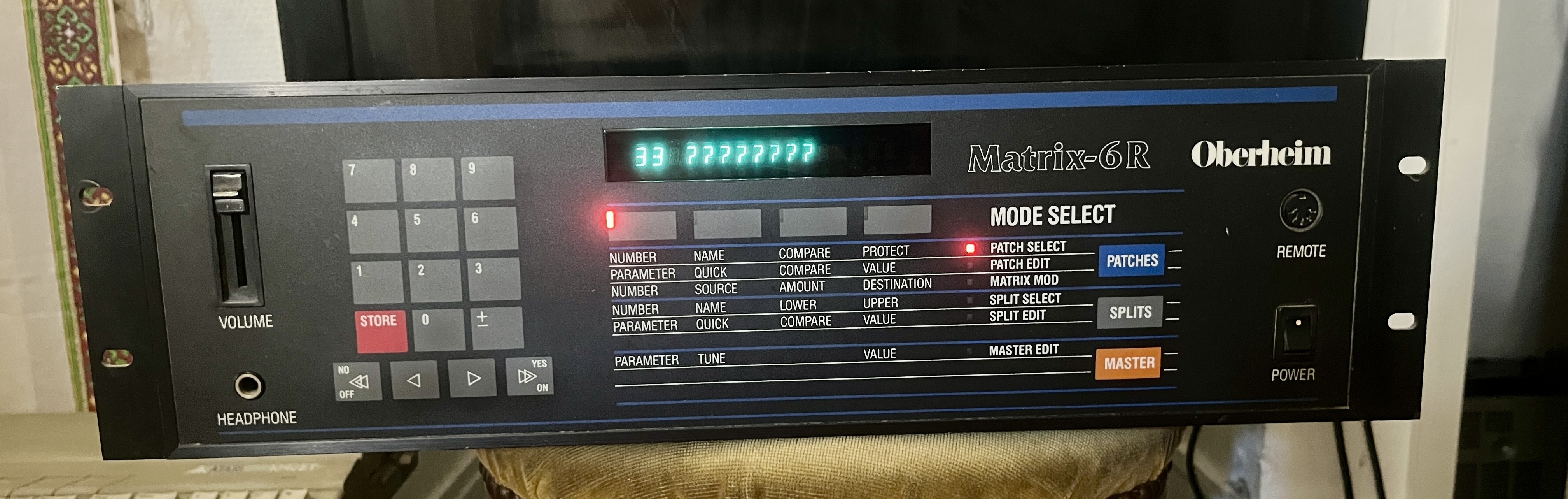 Vends Oberheim Matrix 6R – Rack analogique 6 voix – Révisé Dierstein – 690€