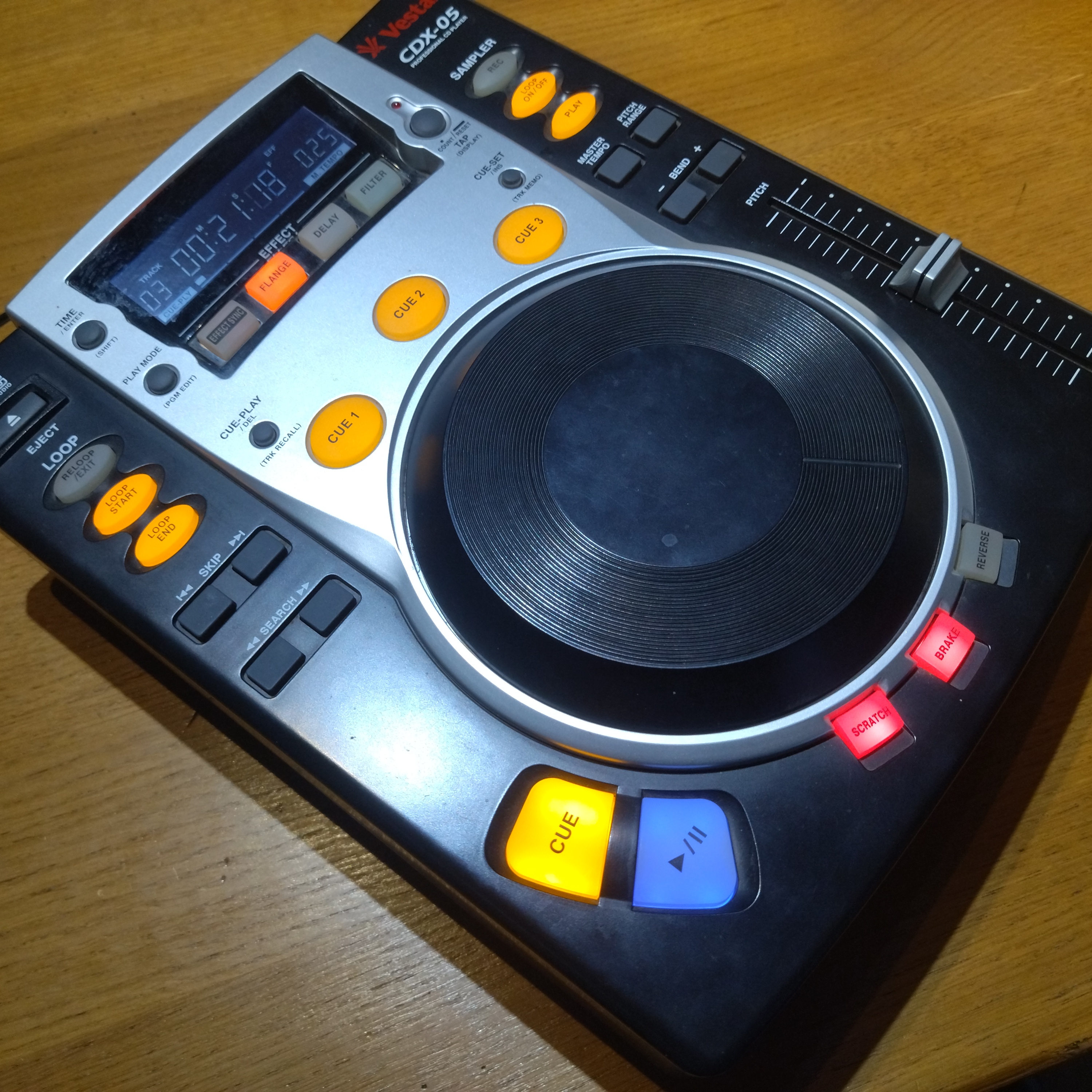 VESTAX CDX-05 lecteur platine CD DJ CDX05