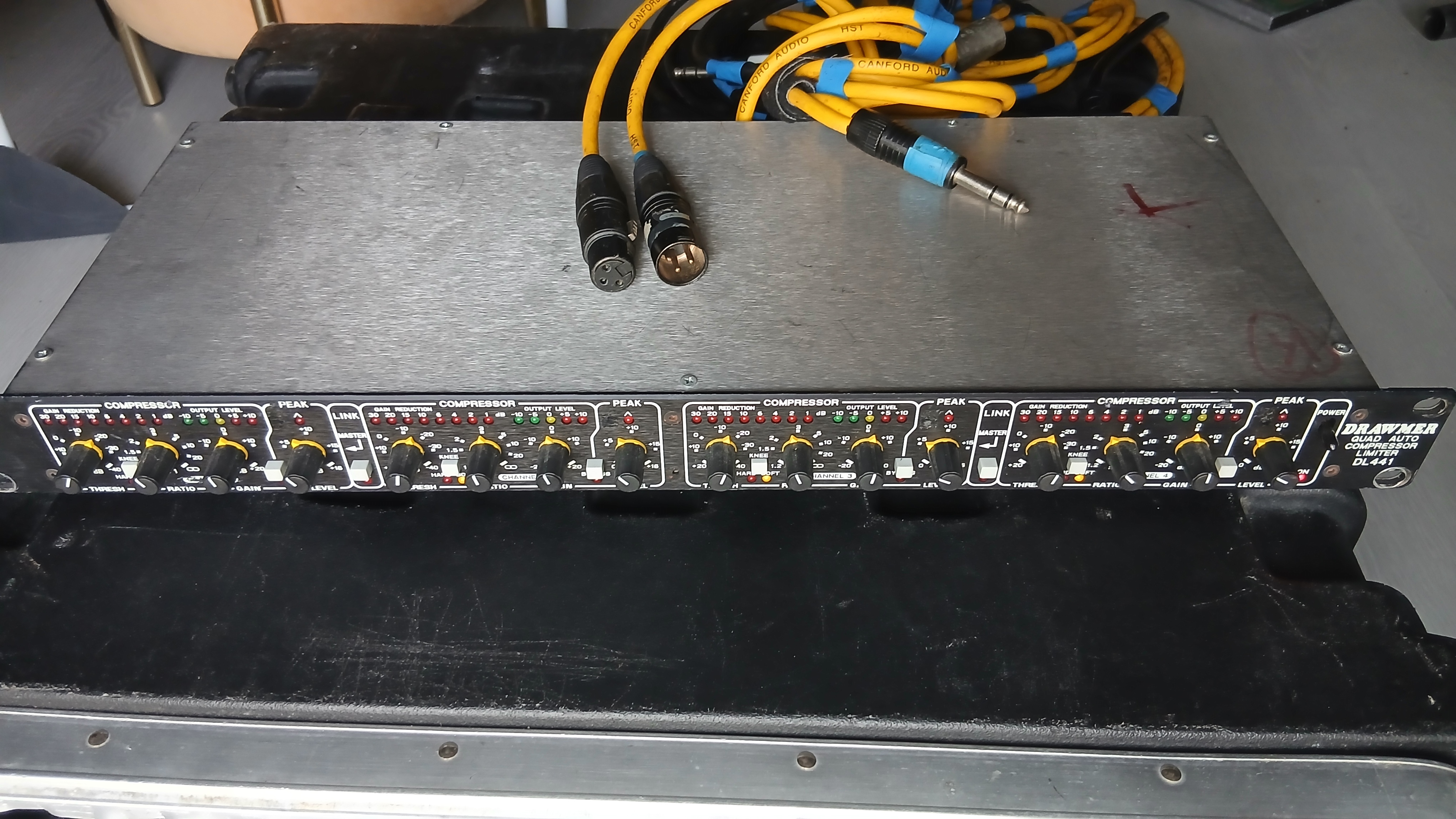Vends compresseur Drawmer quad auto DL 441