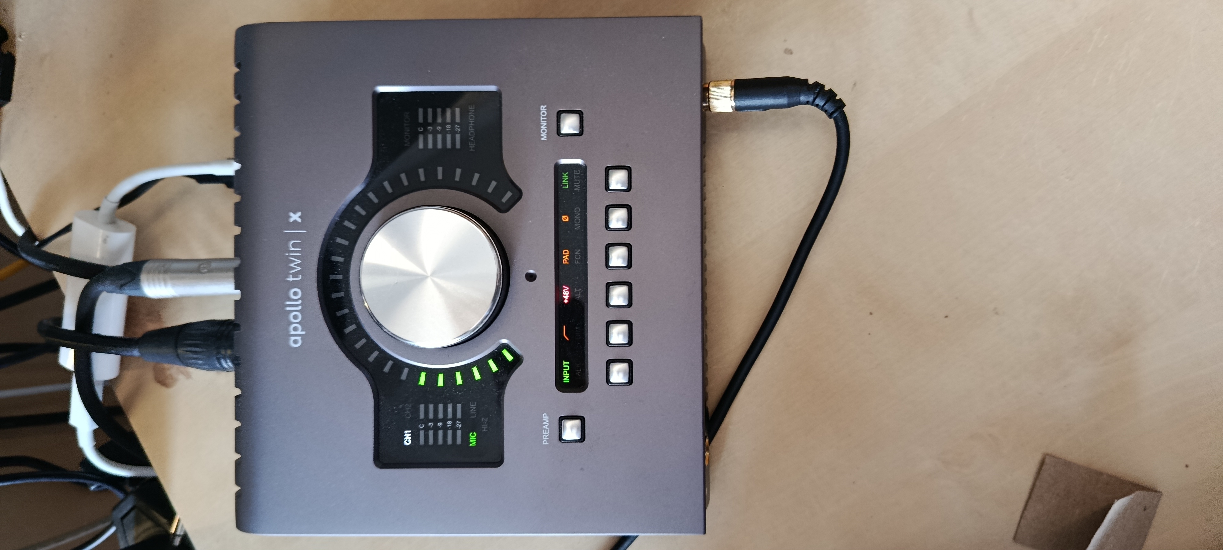 Vends carte audio Apollo Twin x Quad
