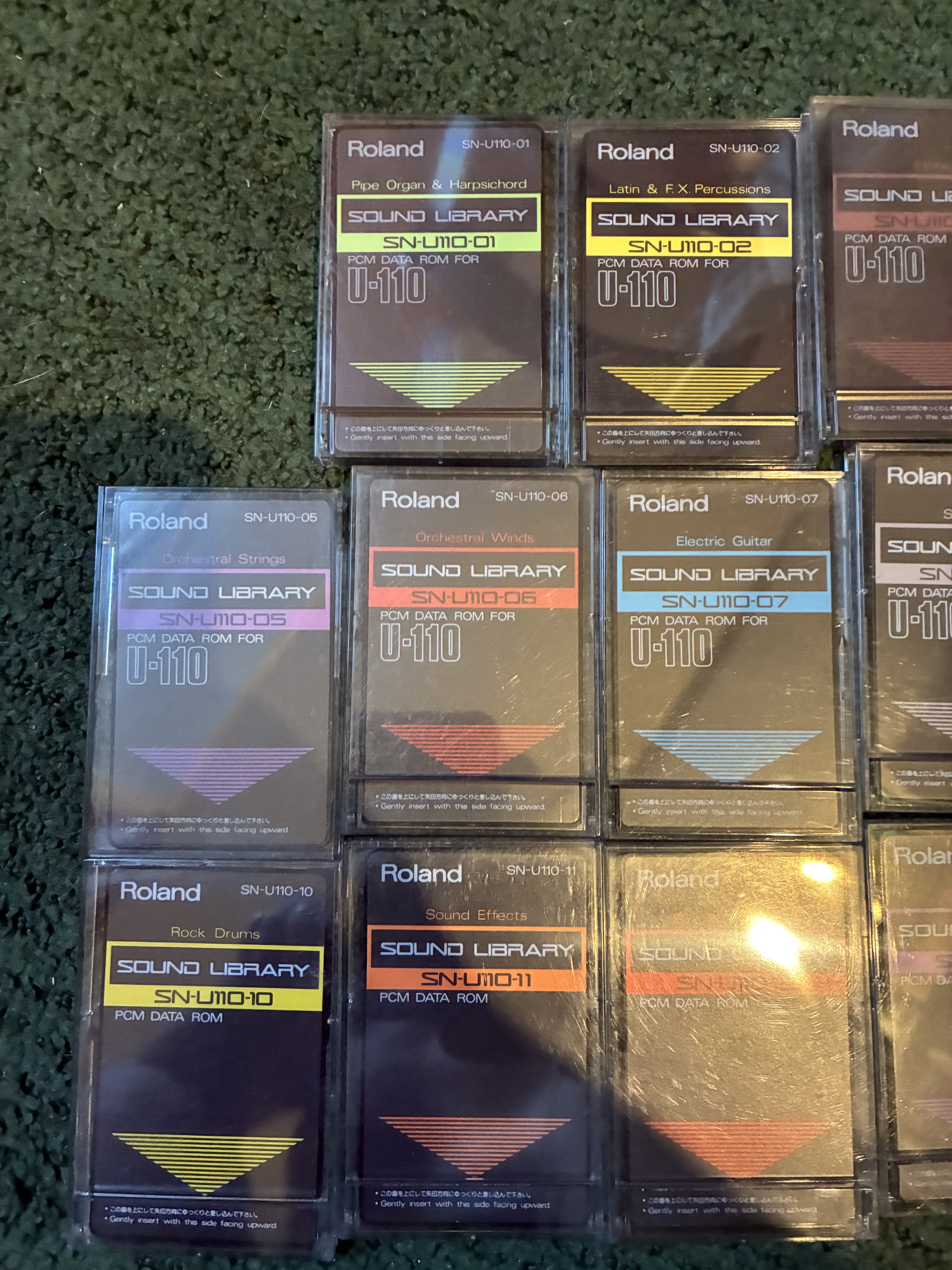 Cartes Roland SN U110