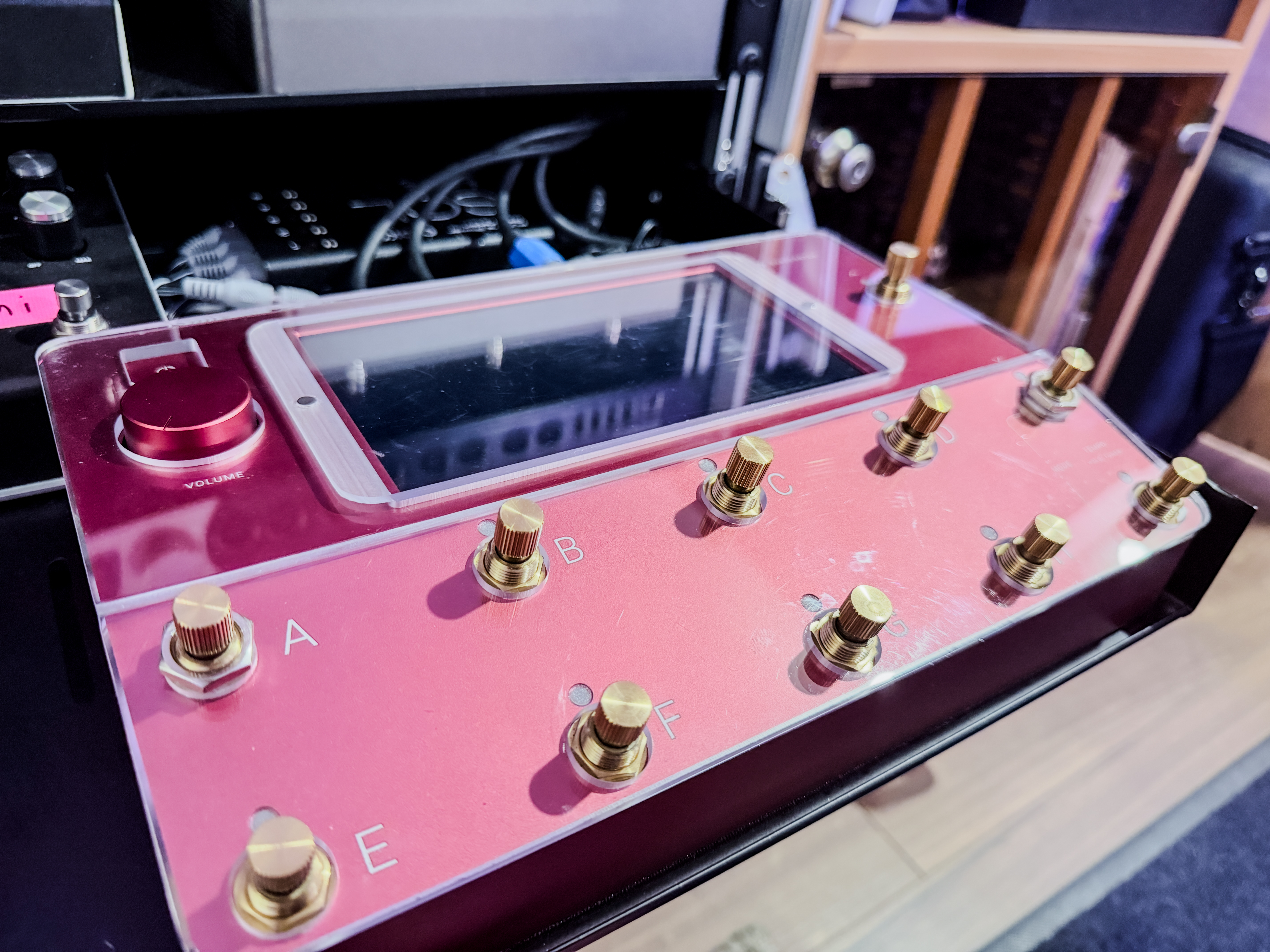 Neural DSP Quad Cortex Red & Gold Limited Edition + KNK Shield