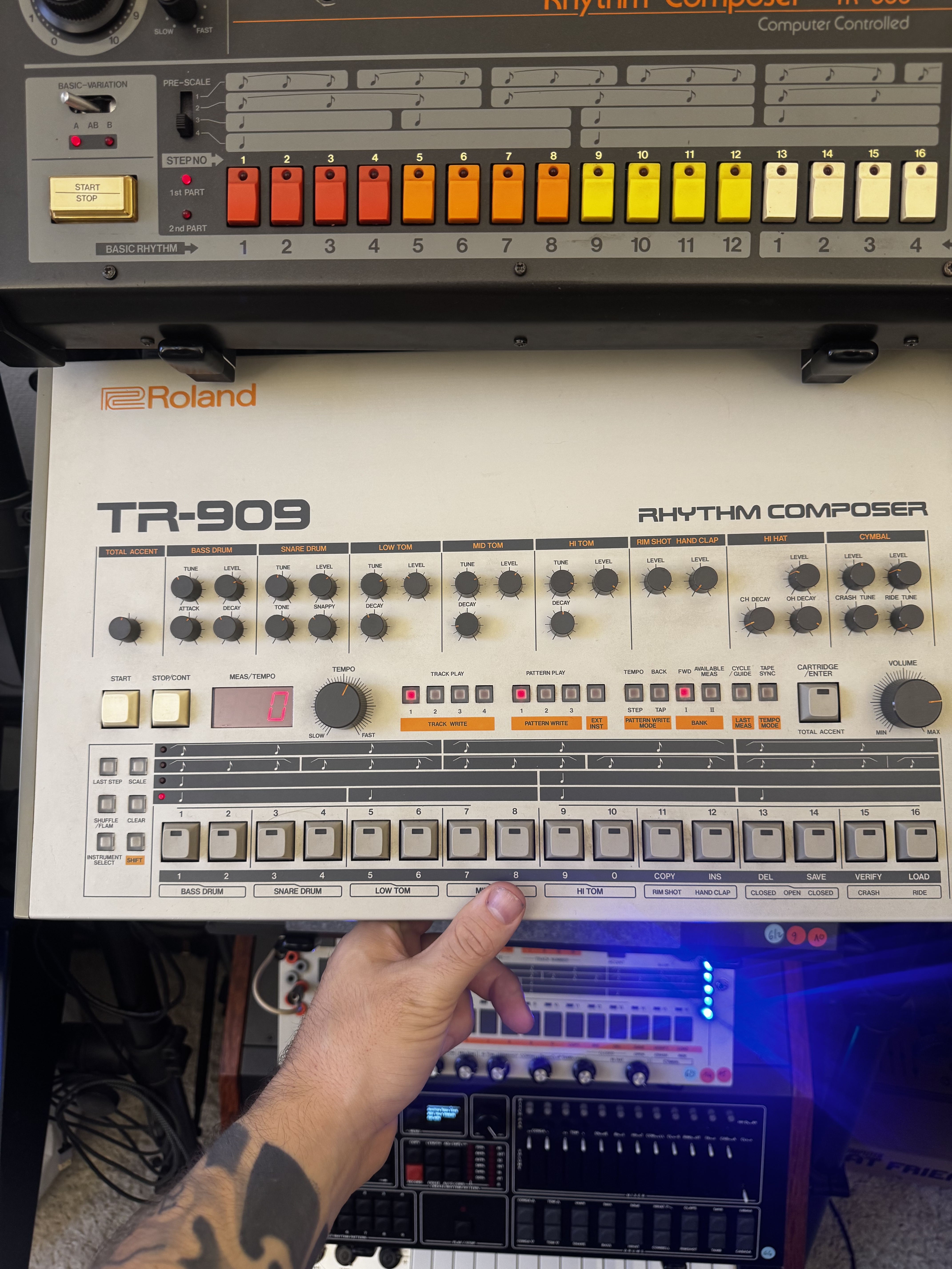 Vends TR909 avec boite 