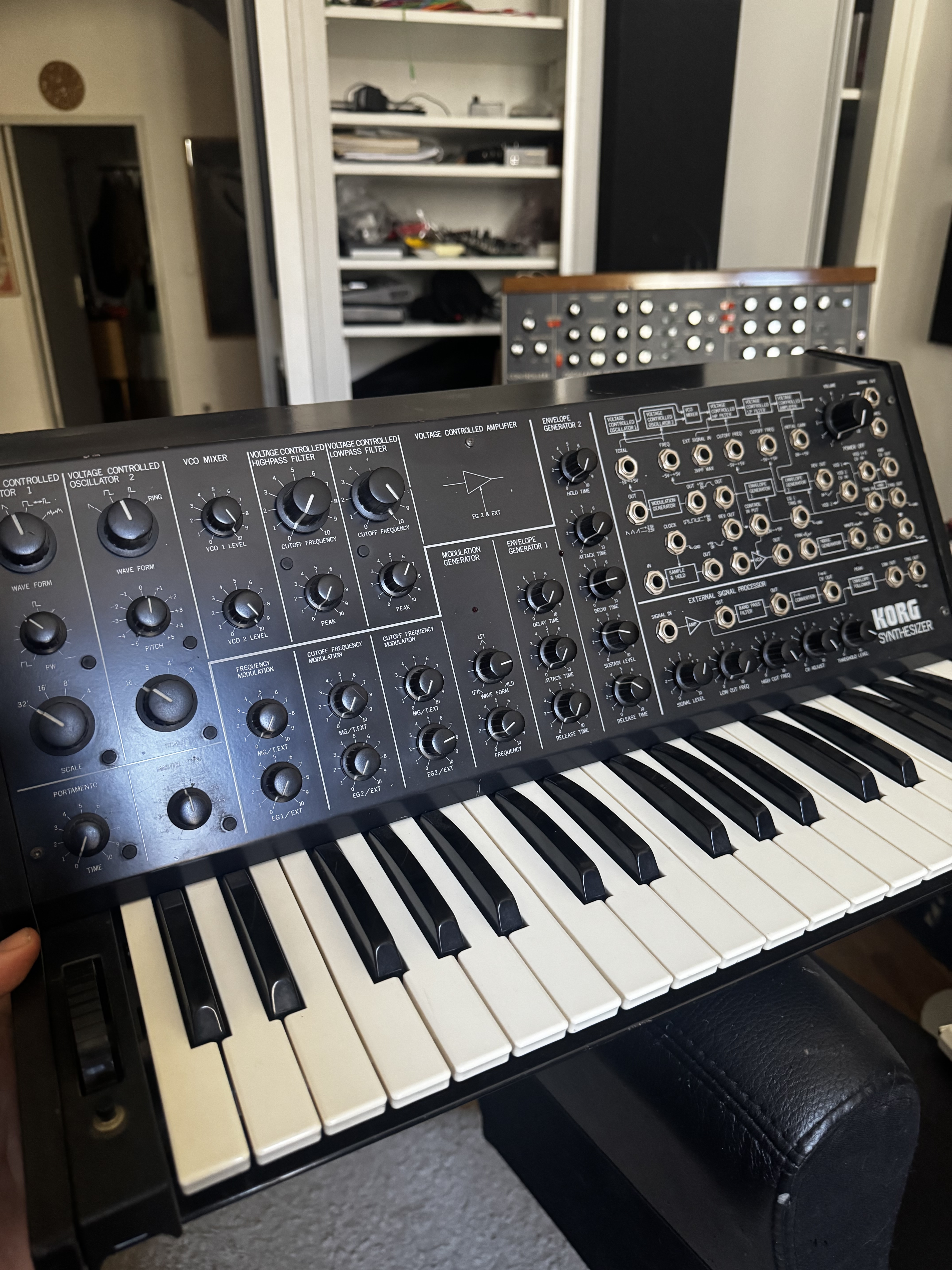 Vends Korg MS20 MK1 MIDIFIÉ