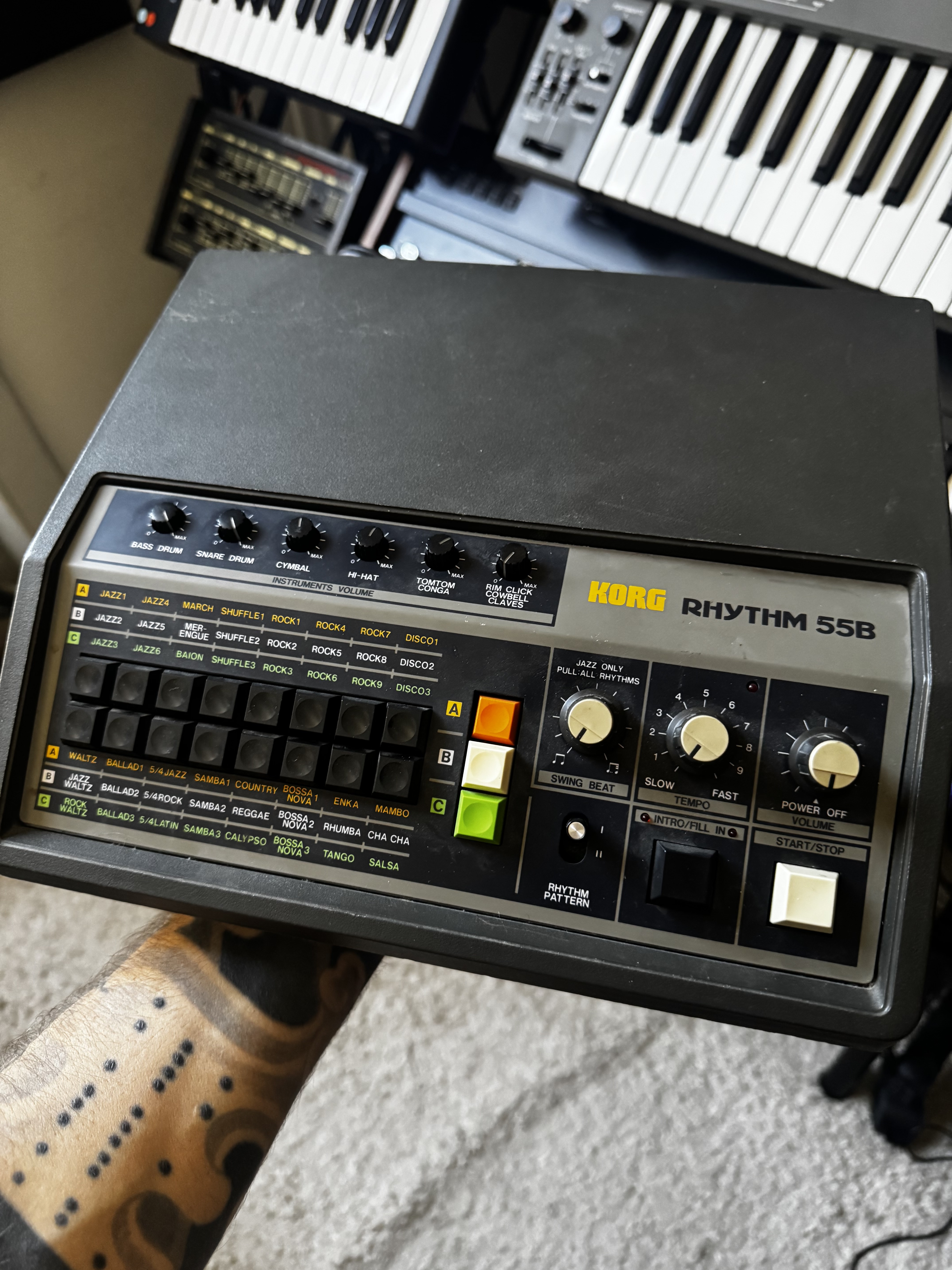 Vends KR55 avec Midi Tubbutech
